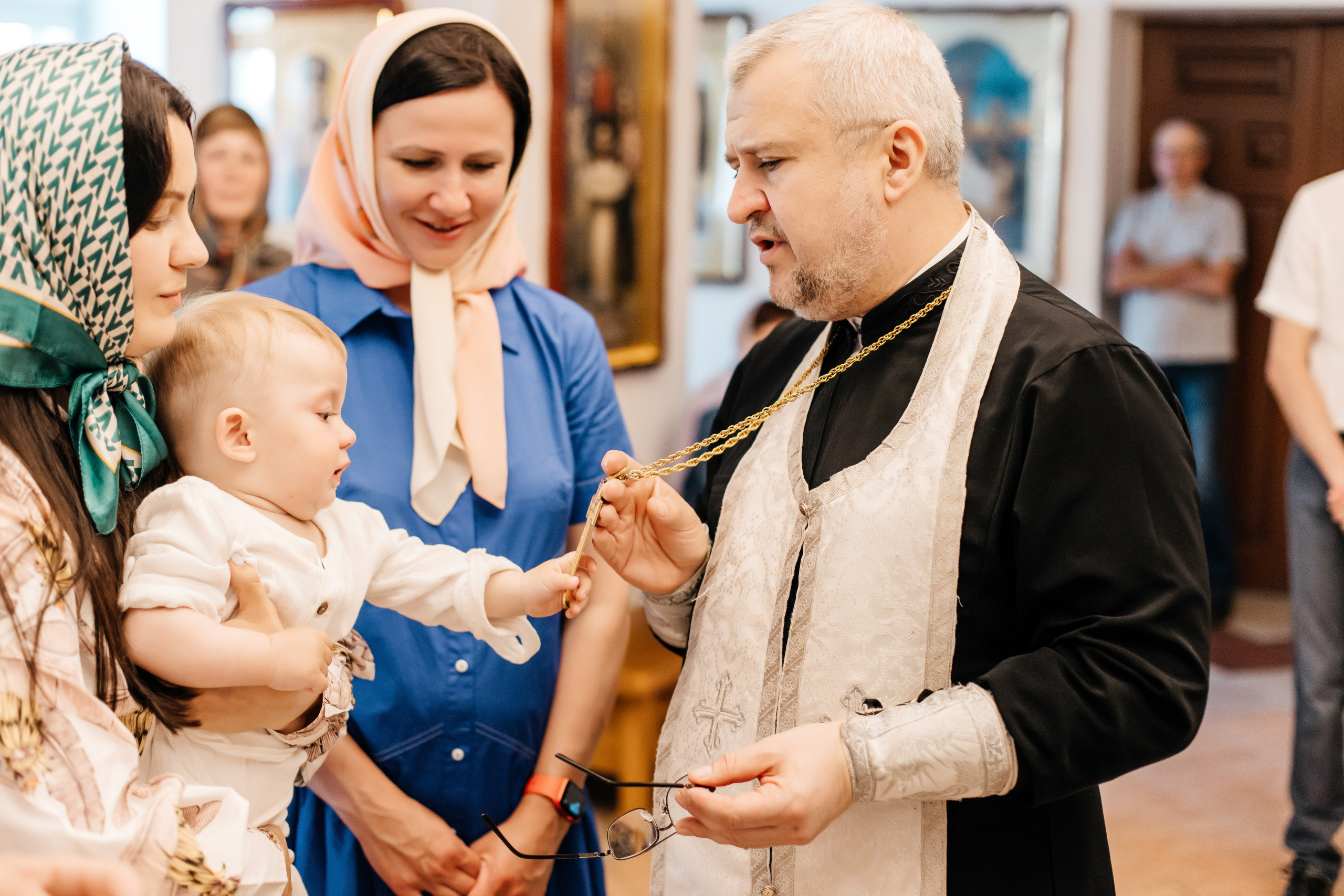 Крещение Андрея. Церковь Преображения Господня. Фотограф ВИКА МЕДУЗА
