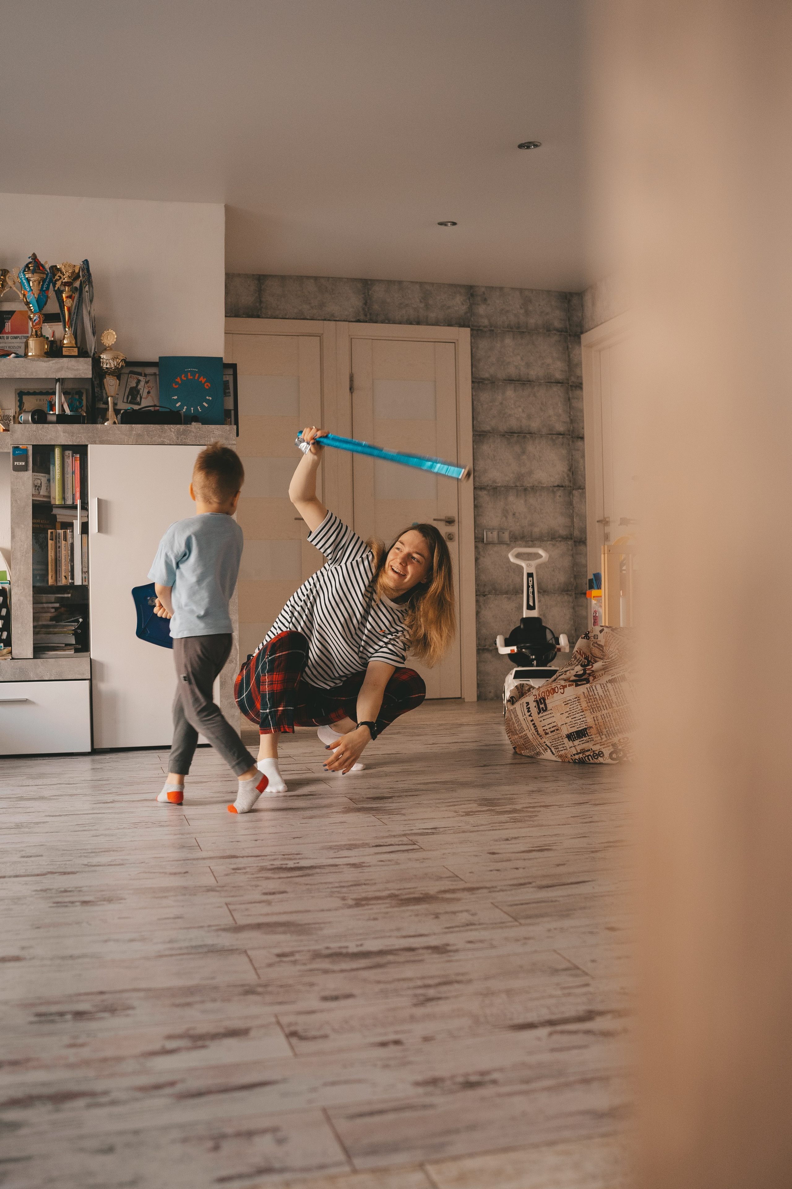 Домашняя семейная съемка: мама и сын. Фотограф Екатерина Канчалаба