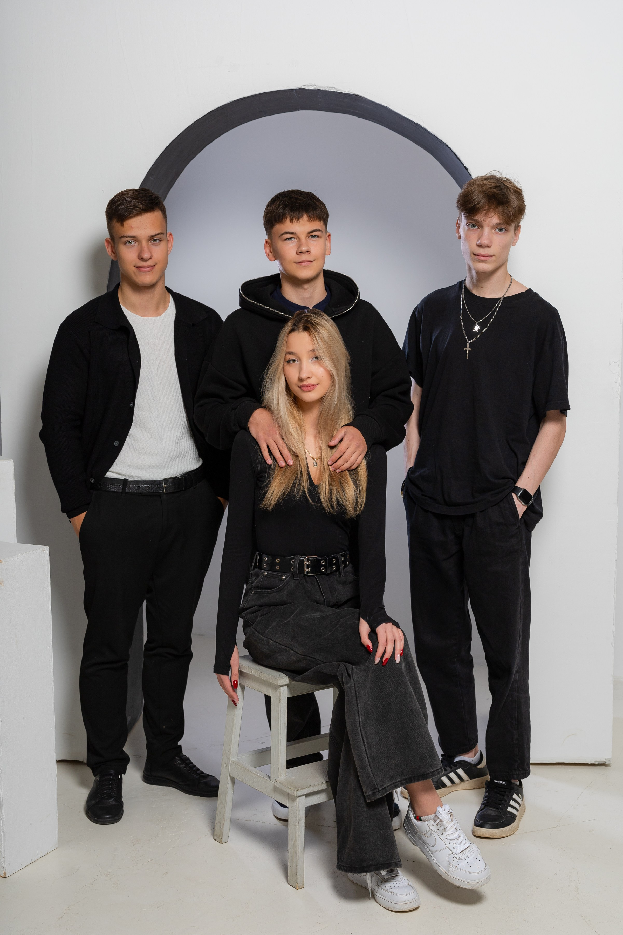 Съемка в студии 9/11классы. Выпускные альбомы Чехов