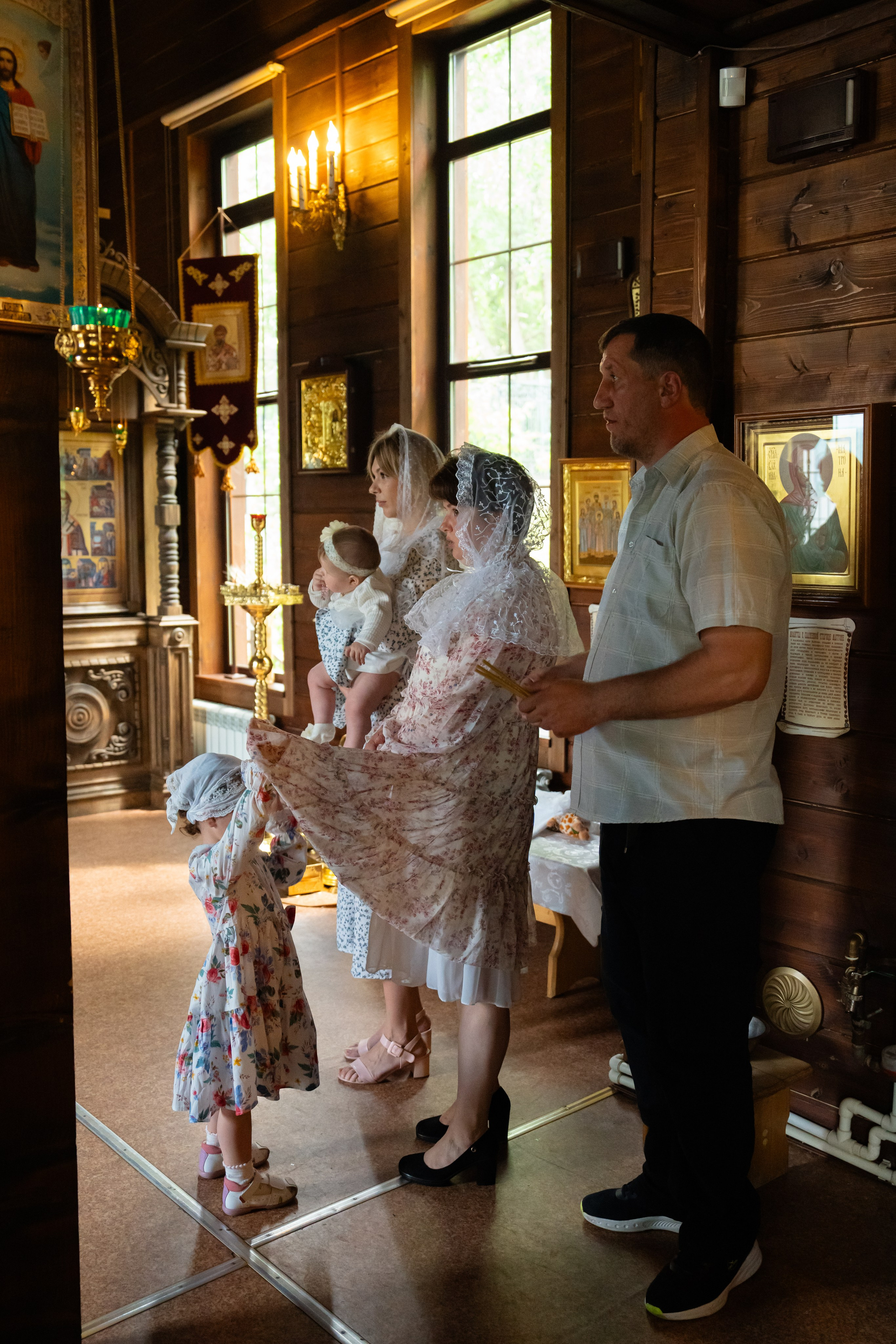 Таинство Крещения Евгении. Крамер Юлиана детский и семейный фотограф