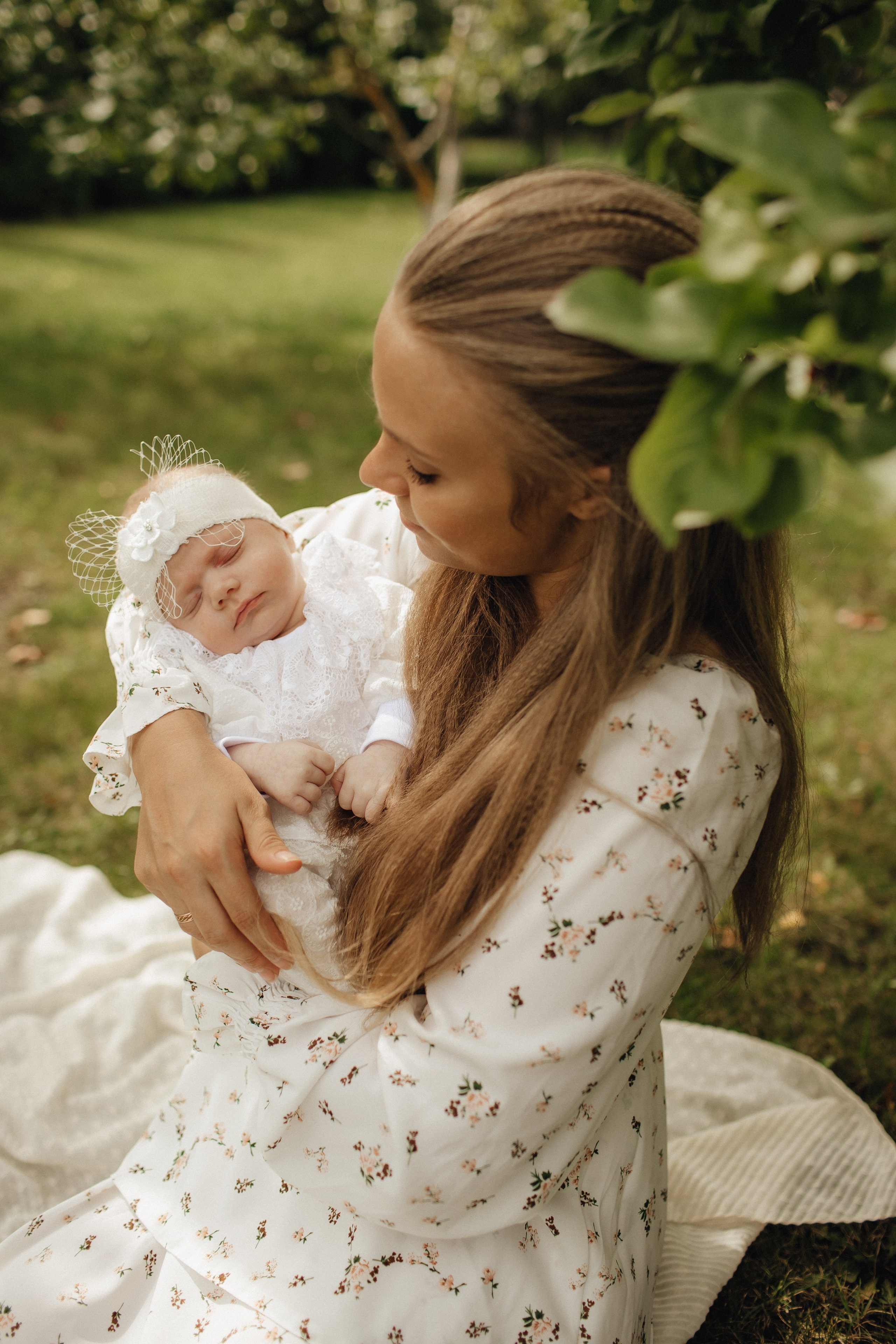 Крещение Анастасии. Семейный фотограф в Москве и Московской области Лазутина Валентина