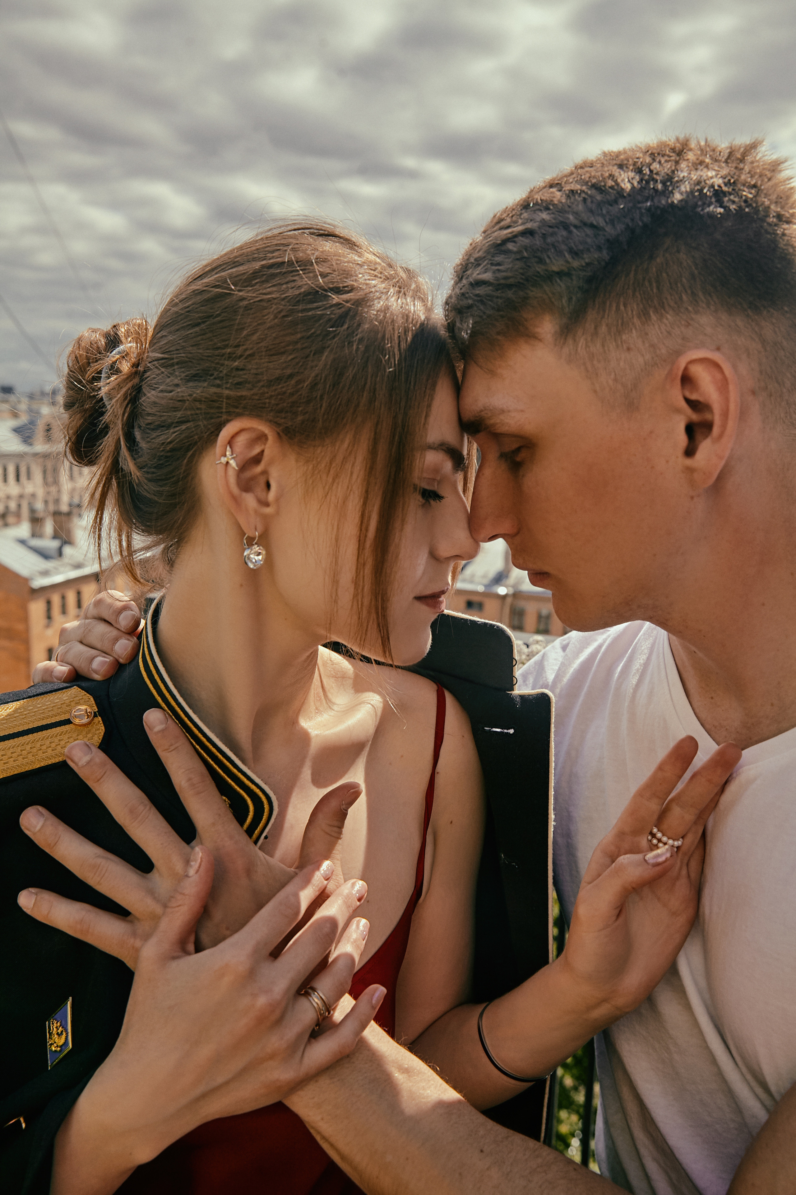 Love story на террасе Петроградки. Рекламный фотограф Санкт-Петербург Катерина Мишкель