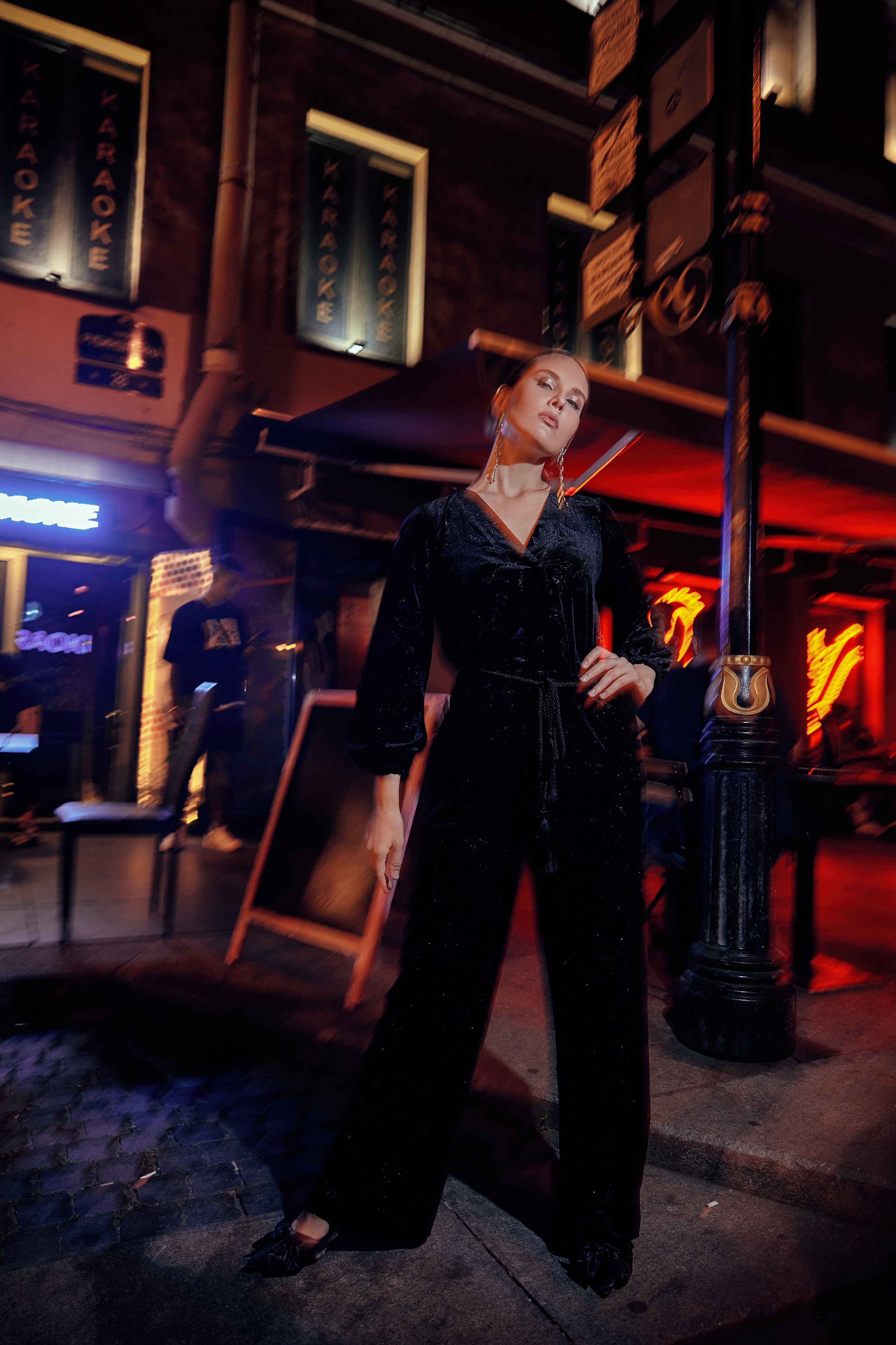 Ночная fashion съемка на Невском. Рекламный фотограф Санкт-Петербург Катерина Мишкель