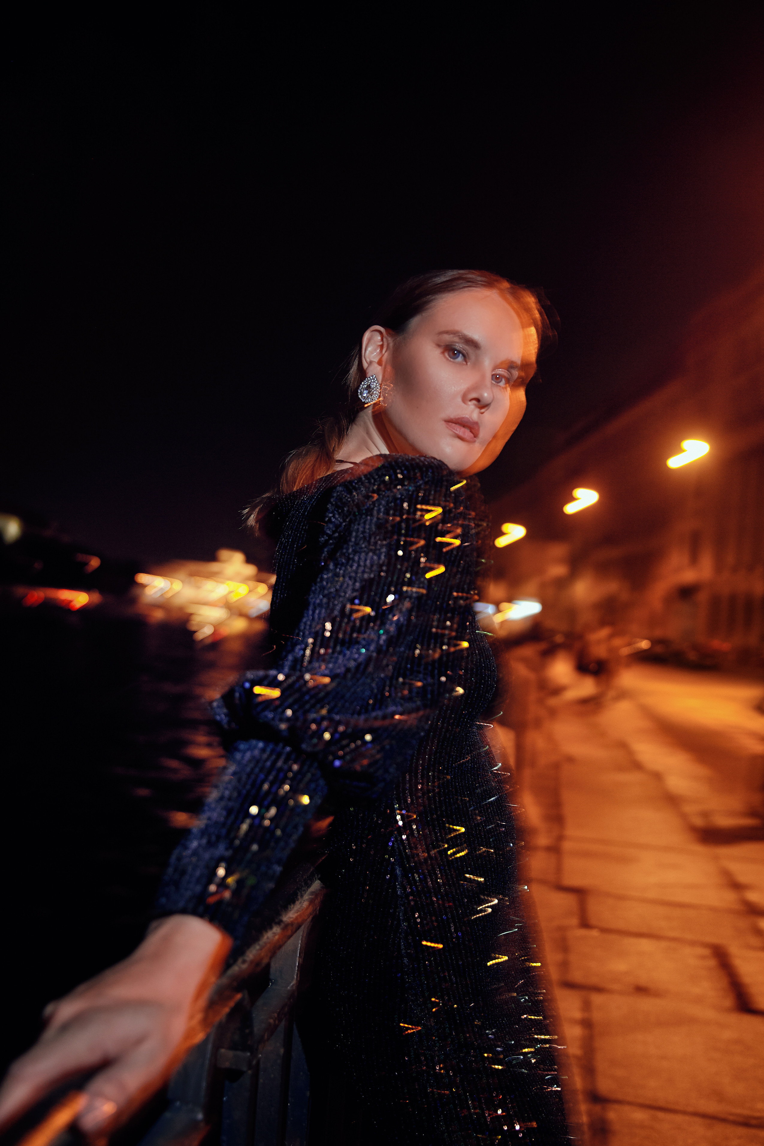 Ночная fashion съемка на Невском. Рекламный фотограф Санкт-Петербург Катерина Мишкель