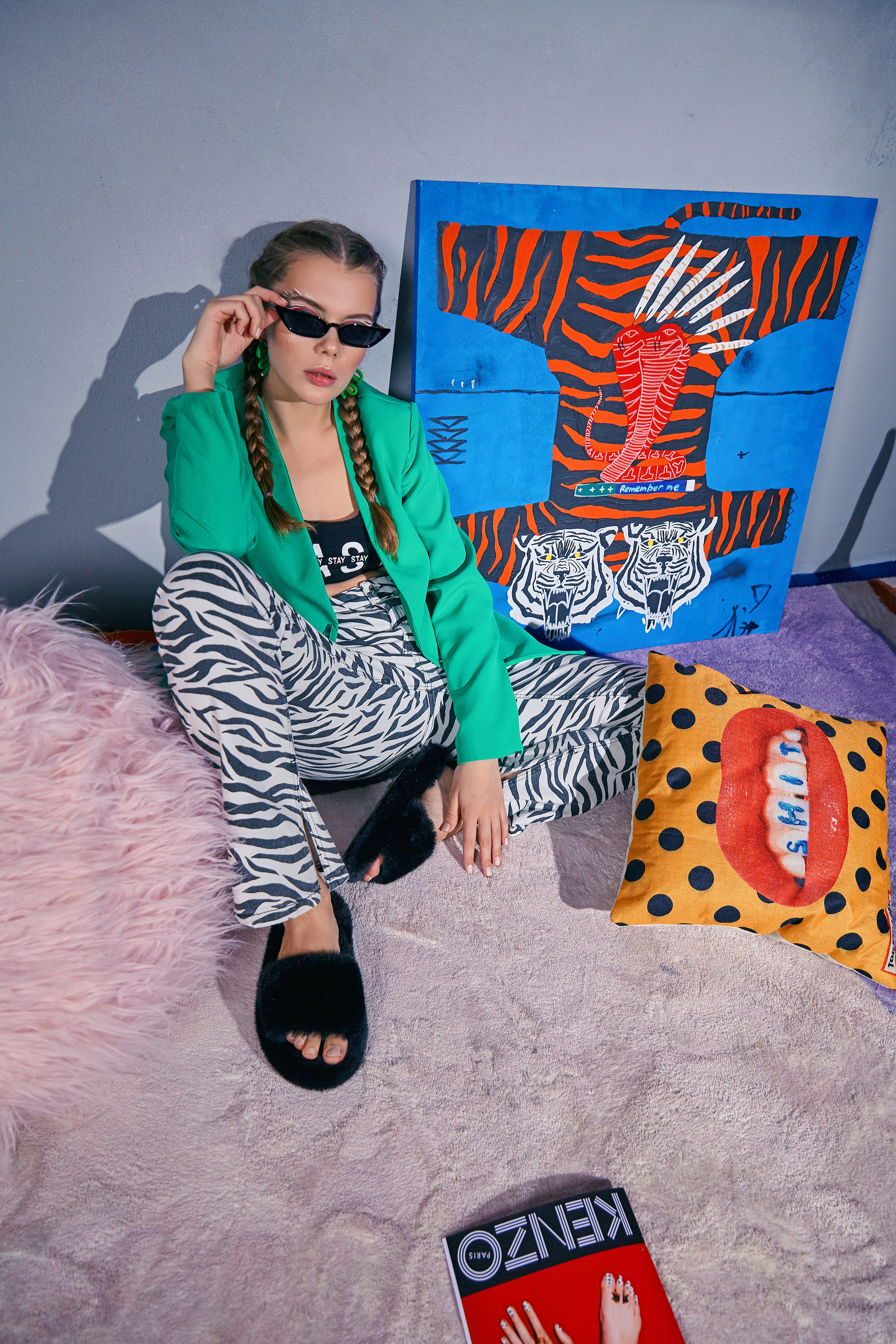 Стильная съемка в стиле 80-х. Рекламный фотограф Санкт-Петербург Катерина Мишкель