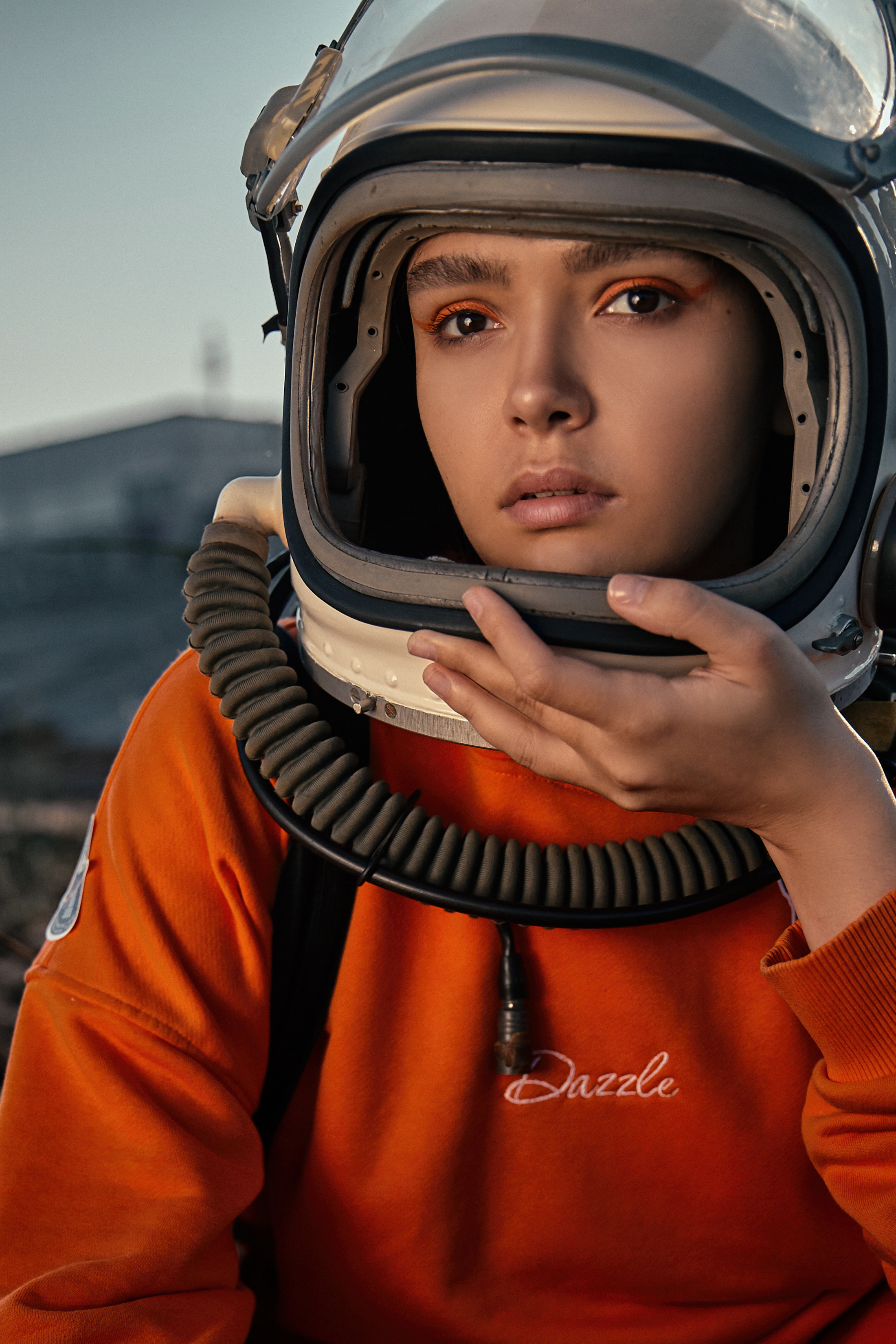 Творческая фотосессия космических приключений. Рекламный фотограф Санкт-Петербург Катерина Мишкель