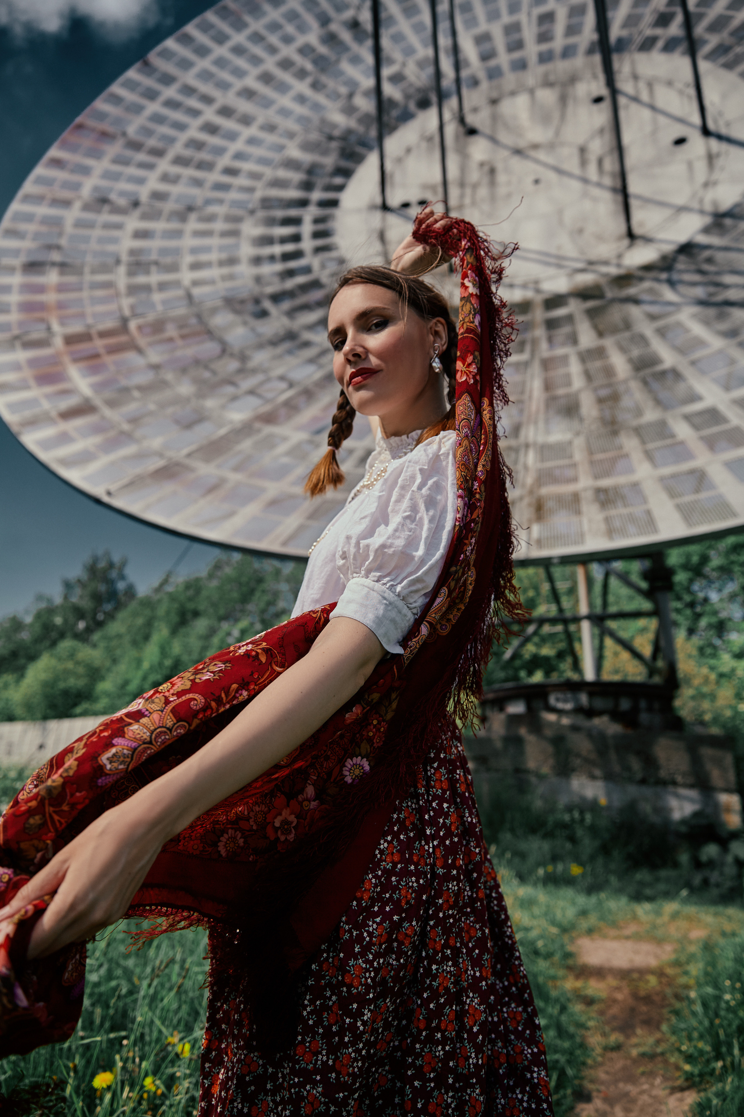 Концептуальная фотосессия славянской космонавтики. Рекламный фотограф Санкт-Петербург Катерина Мишкель