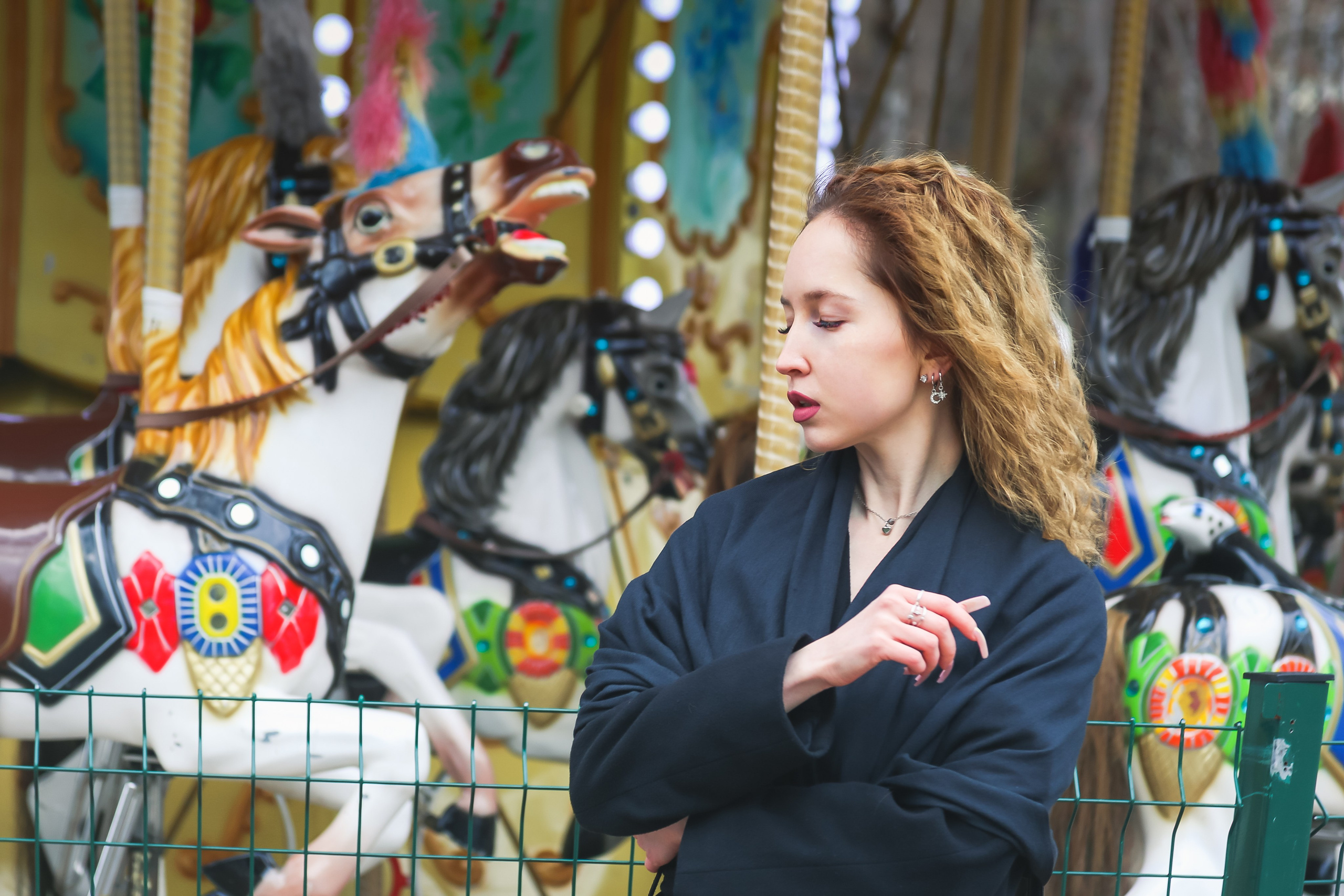 Алина в городе. Фотограф Пермь. Фотосессия в фотостудии Перми и на свежем воздухе