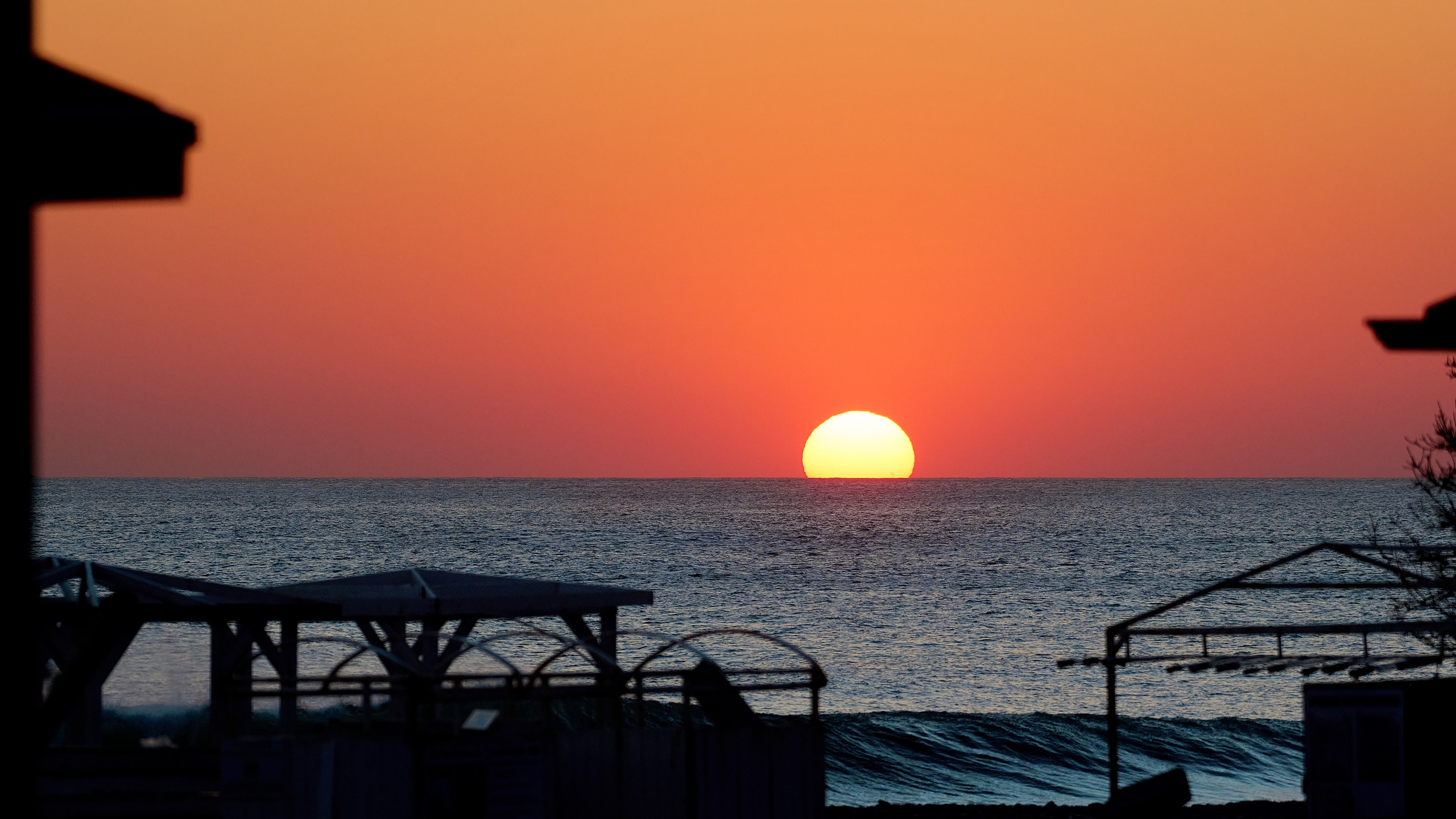 Черное море, Black sea, sunset, закат