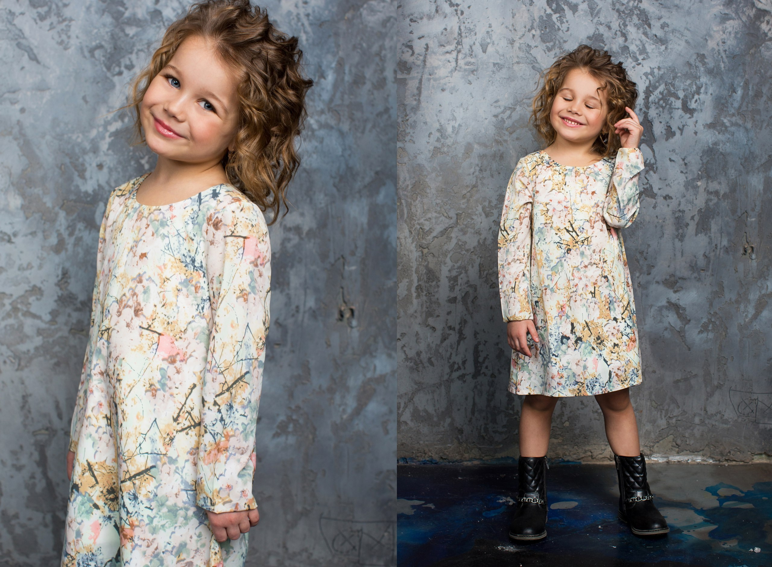 Детский портрет. Женский фотограф в Санк-Петербурге и Москве — фотосессия девушки в студии, портрет, фотосъемка