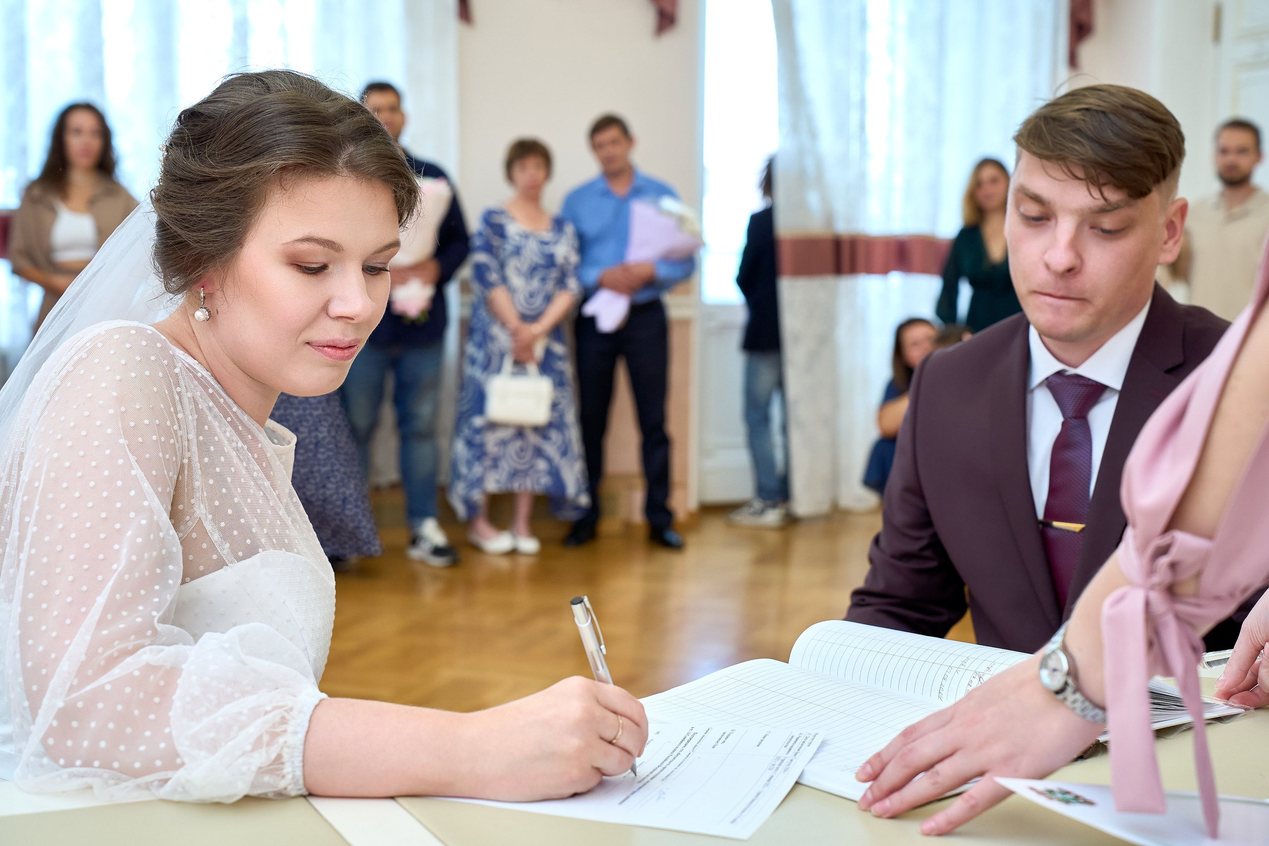 Церемония бракосочетания. Репортажный и портретный фотограф в Томске Ларионов Артём