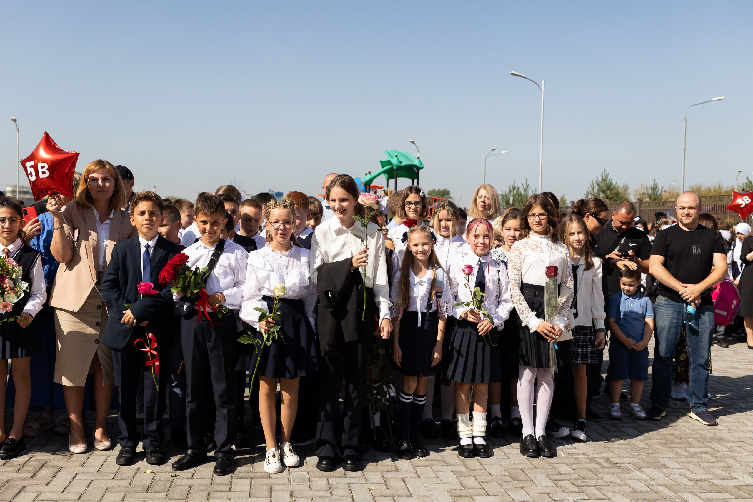 Линейка 1 сентября. Профессиональный Фотограф в Москве Андрей Славнов
