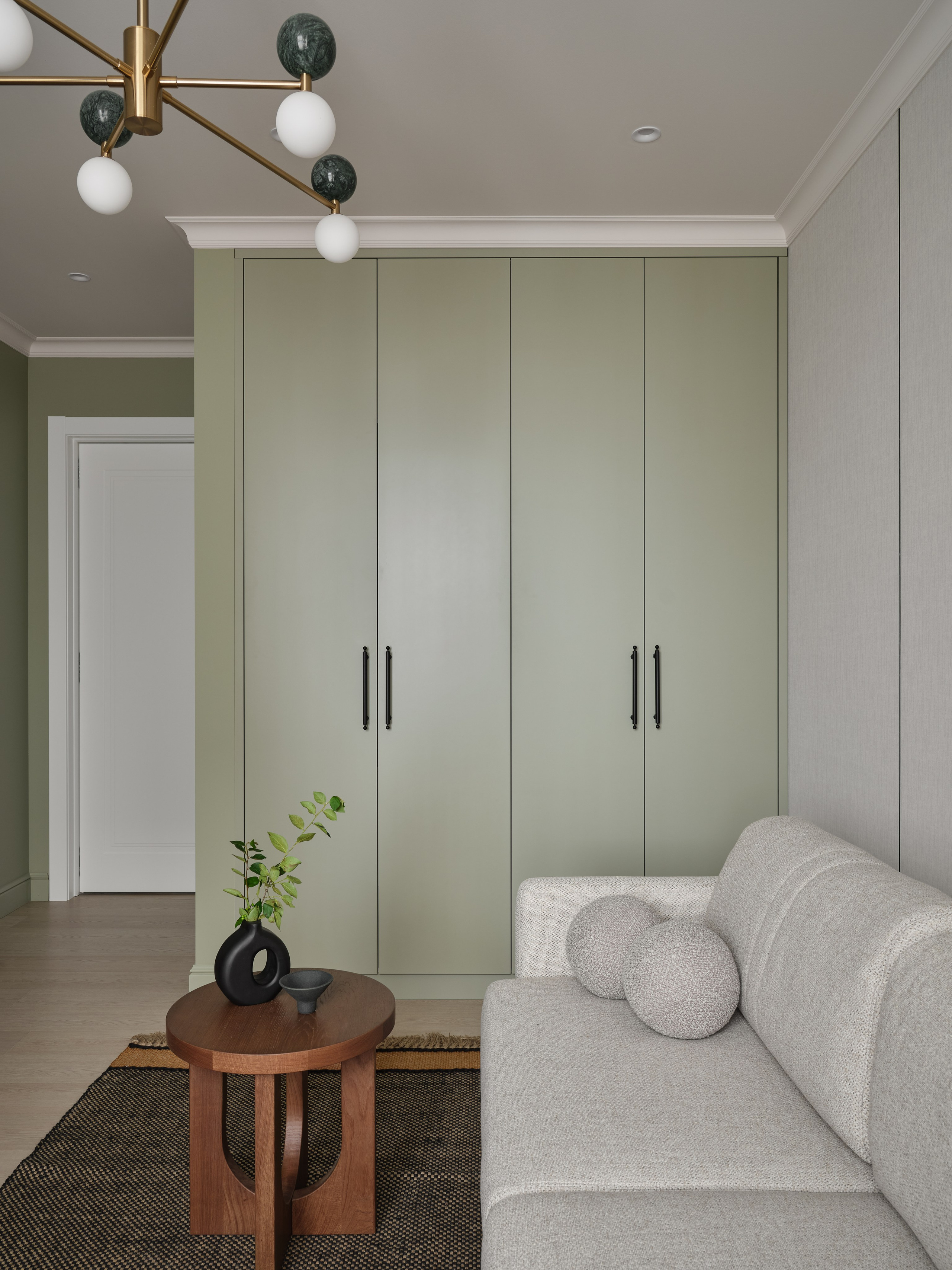 Лаконичный интерьер с акцентами. Фотограф Наталья Вершинина