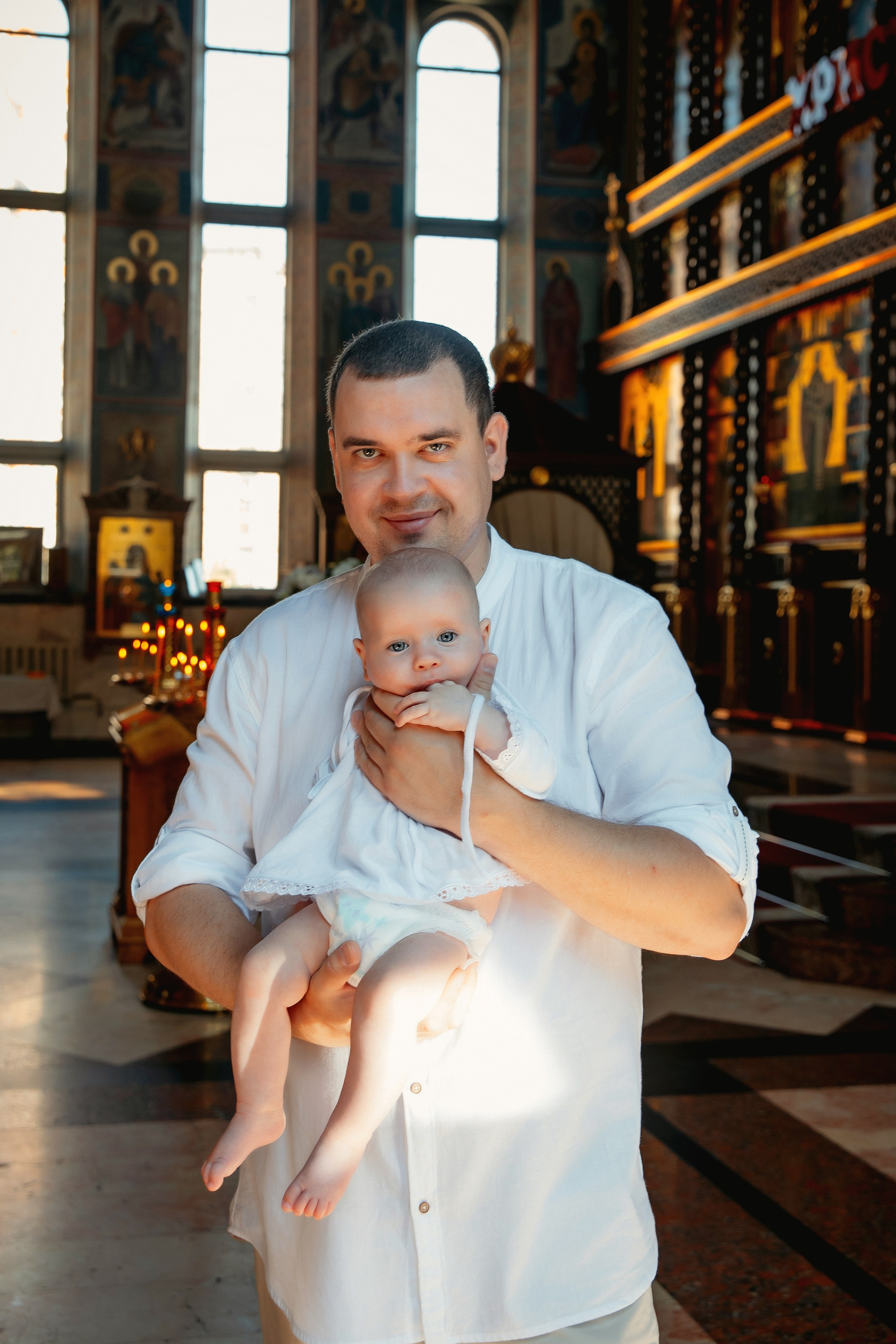 Таинство Крещения Михаила. Свадебный и Семейный Фотограф в Краснодаре