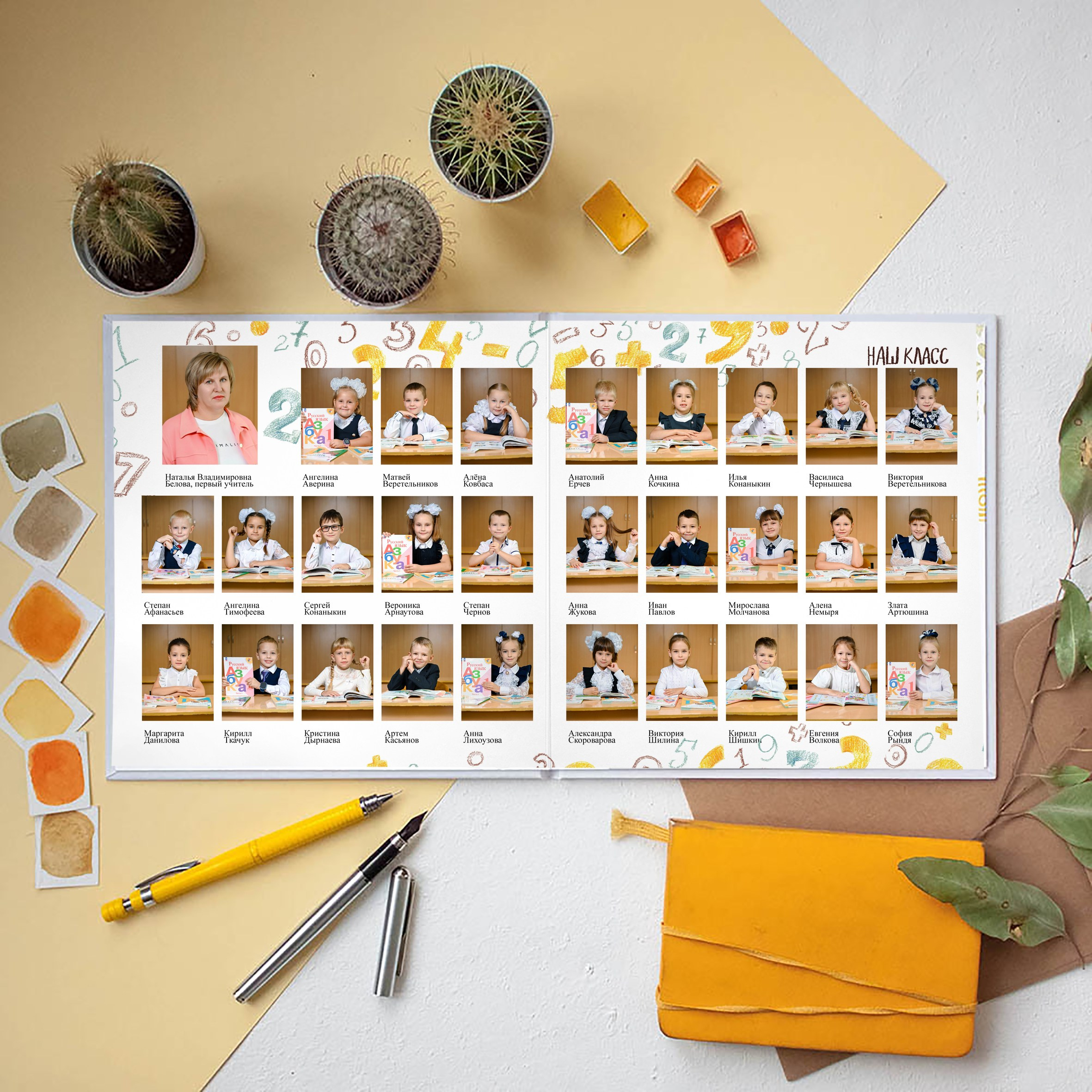 Альбомы для первоклашек. Студия выпускных альбомов Тульская область