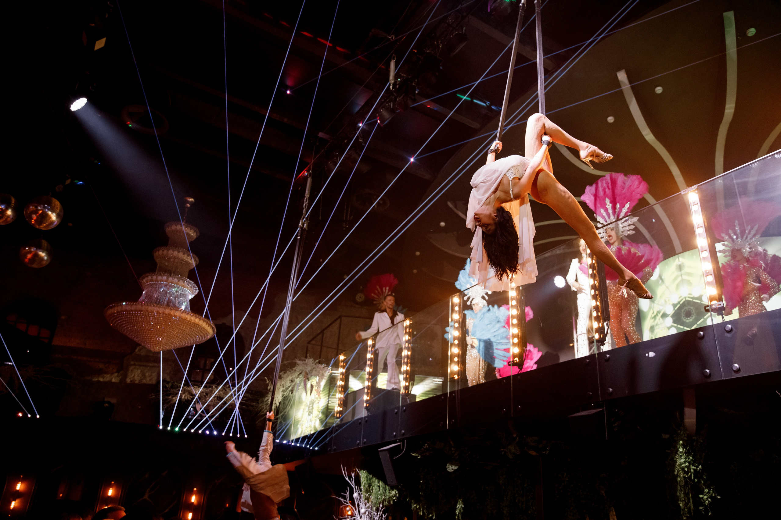 Корпоративные события. Алина Посторонка и Дима Мурашов