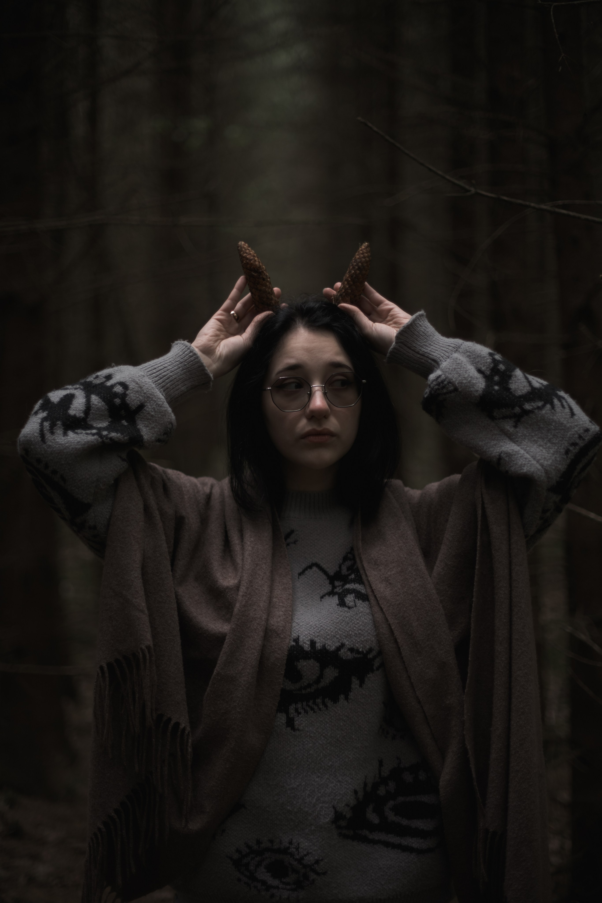 Полина Л — (Лесной массив). — Digital Noise —