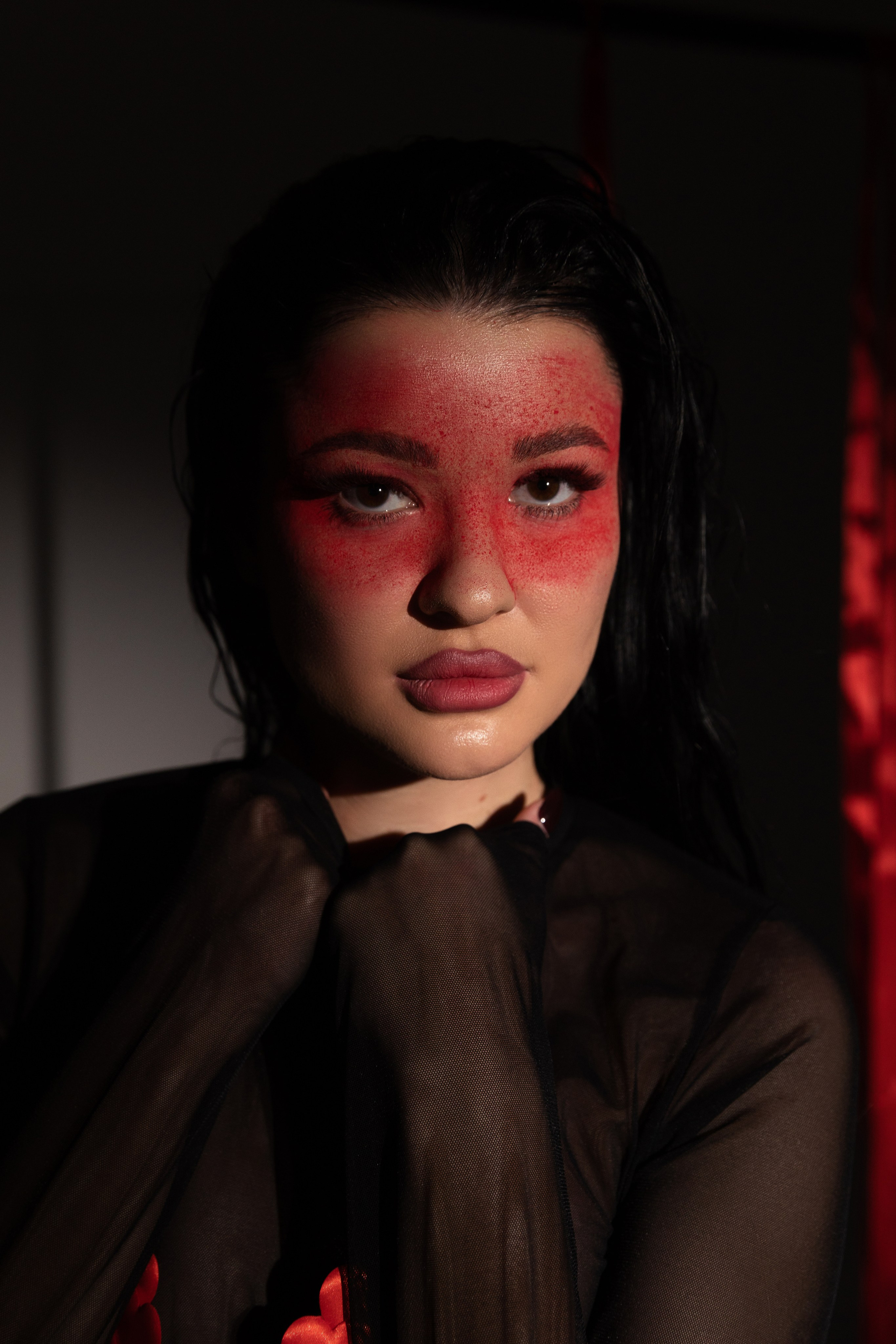 Снежана «Cupid of love». Фотограф Мария Щеголькова. Чувственный женский портрет