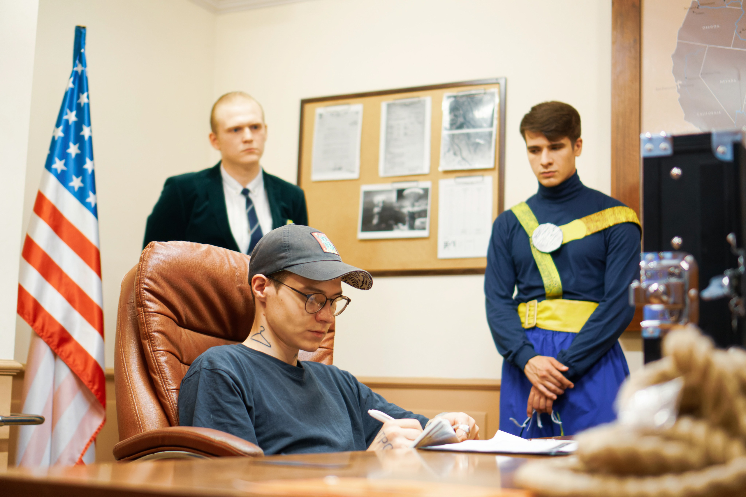 Бэкстейдж рекламы магистратуры УрФУ. Репортажный фотограф Даниил Коваленко