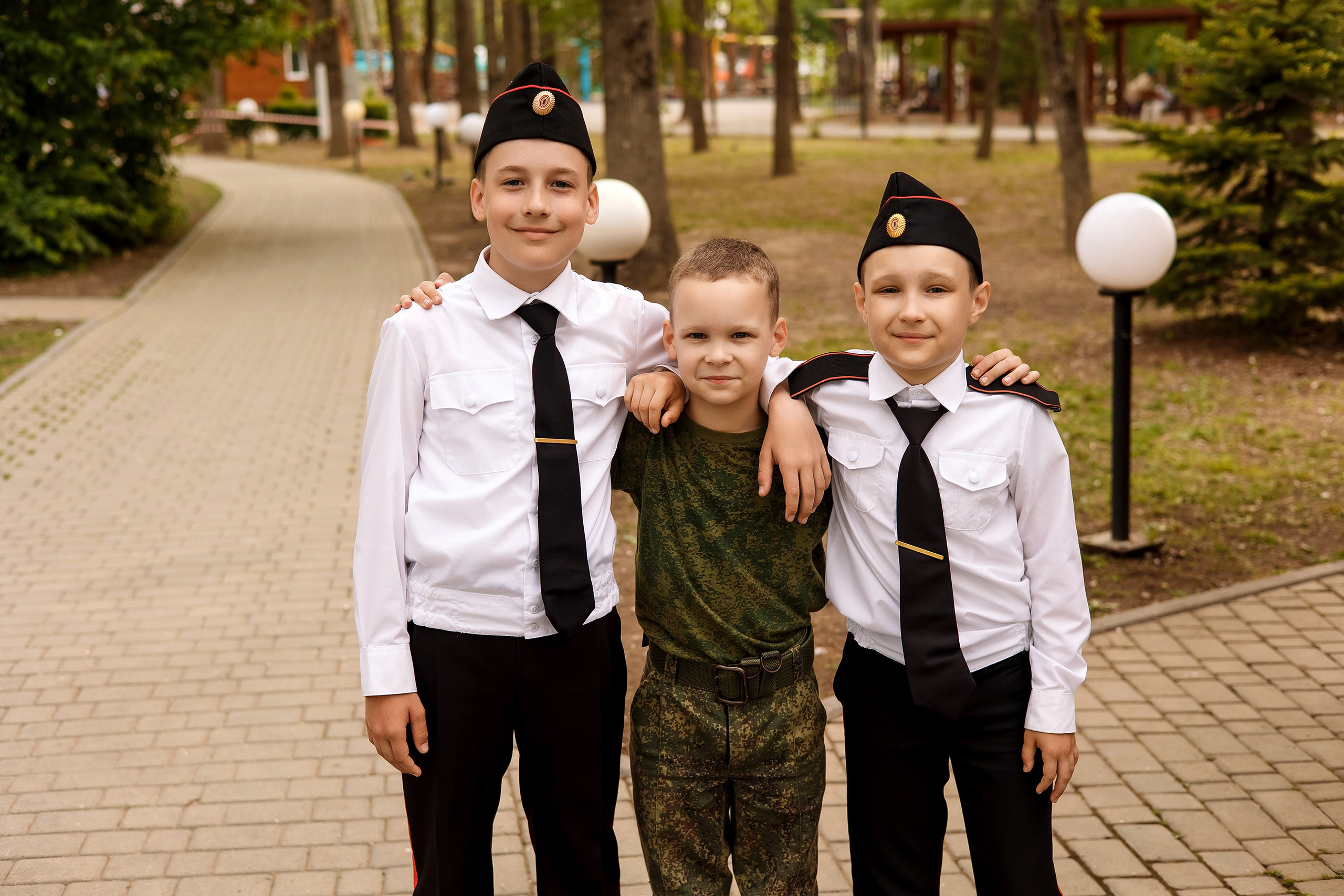4 класс Кадеты. Фотограф Любовь Корниенко, Примоский край