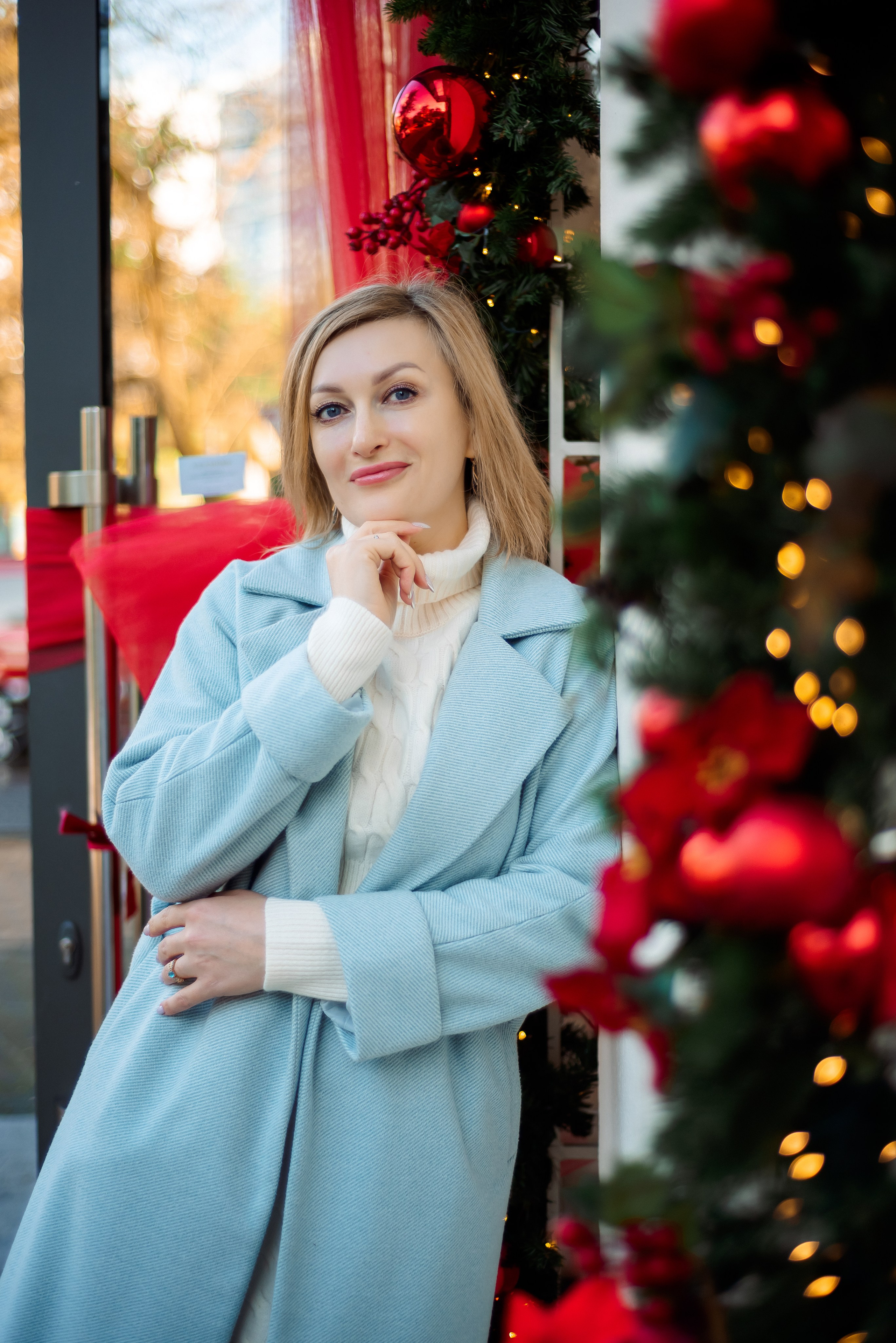 Новогодний город. Семейный и женский фотограф Лоо Краснодар Сочи Энем Татьяна Трибурт