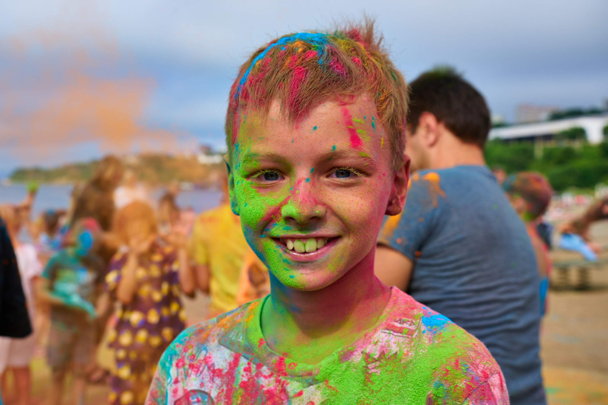 Фестиваль красок Холи. Профессиональный репортажный фотограф Инесса Иминова