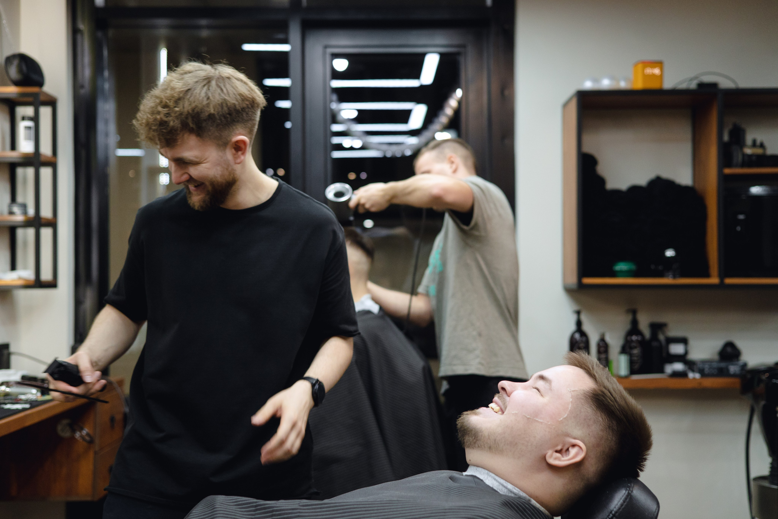 Prime (барбершоп). Фотограф в Санкт-Петербурге Осокина Елизавета