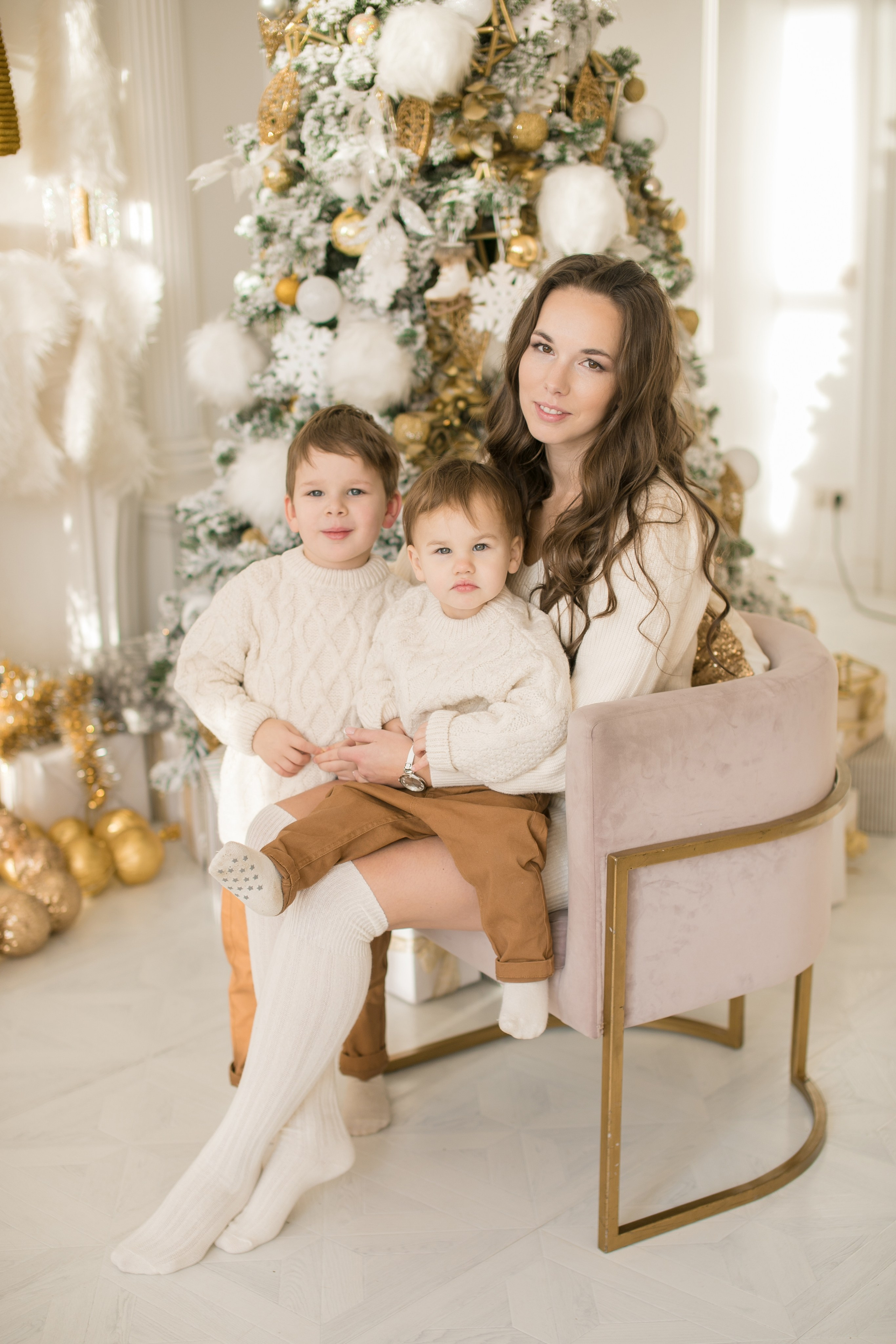 Новогодние фотосессии. Семейный фотограф в Москве Домодедово Московцева Алина