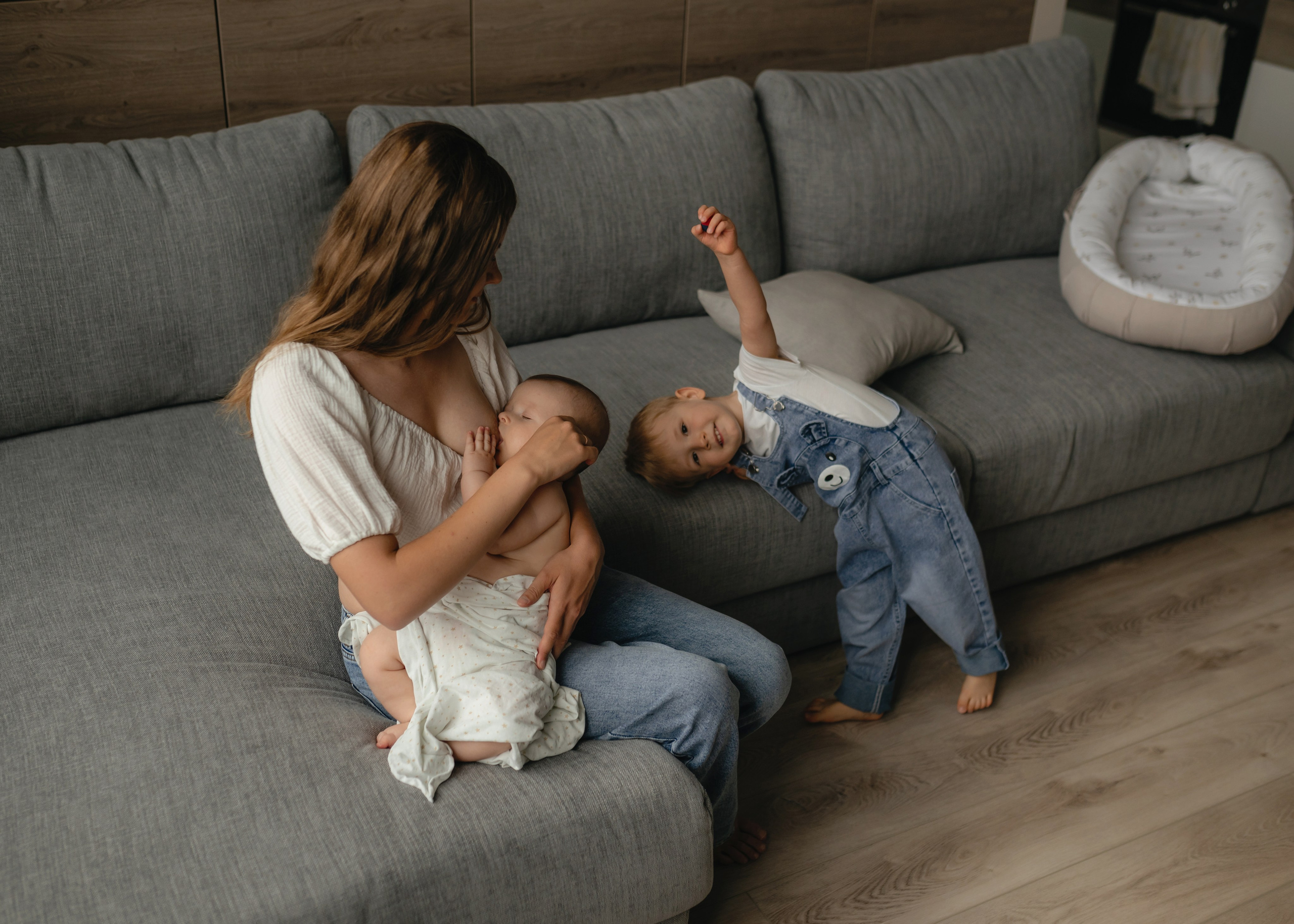 Мария, Дмитрий, Вася и Тима. Семейный и портретный фотограф Нижний Новгород