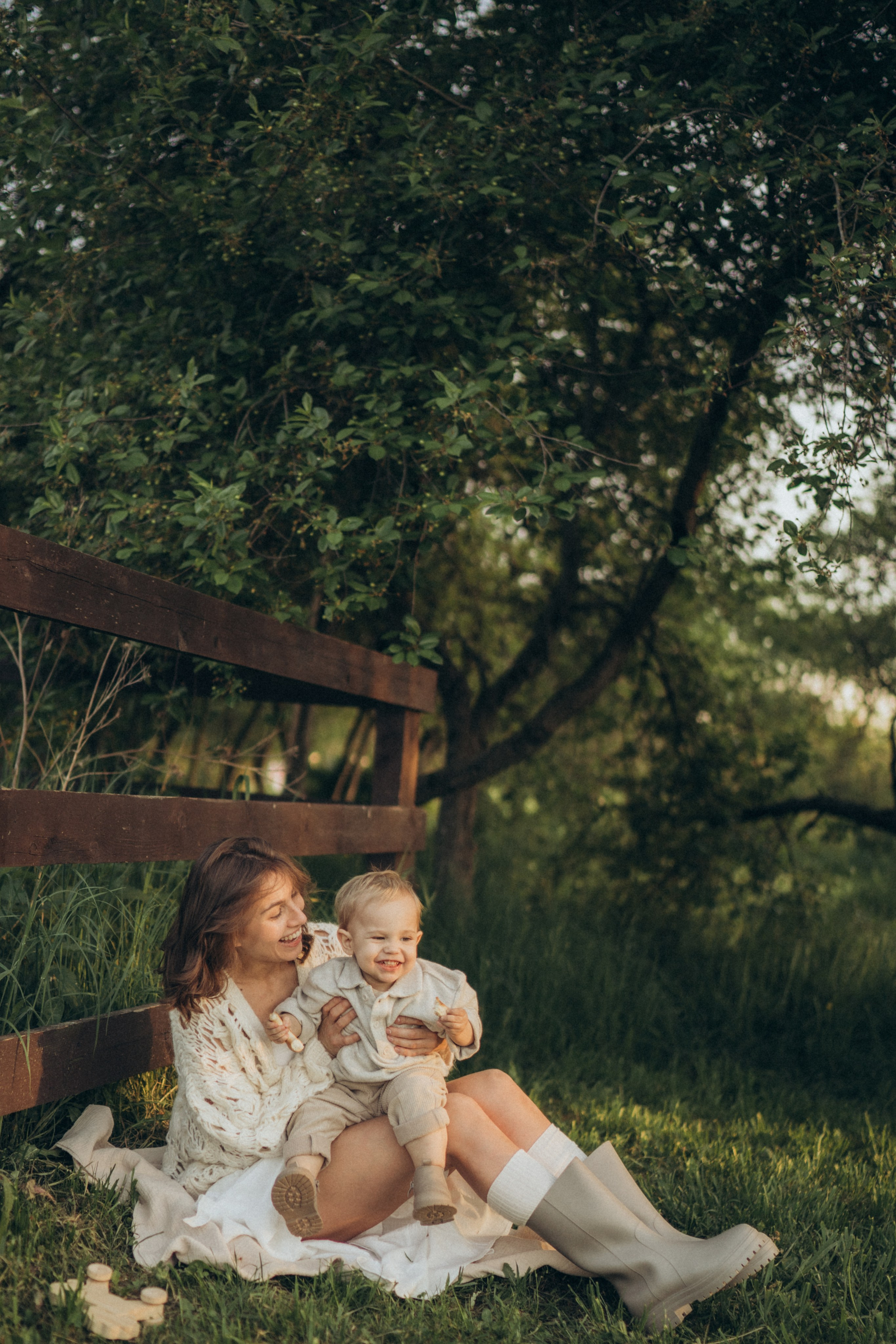Семья. Закат. Счастье. Семейный фотограф в Москве Елена Гильманова