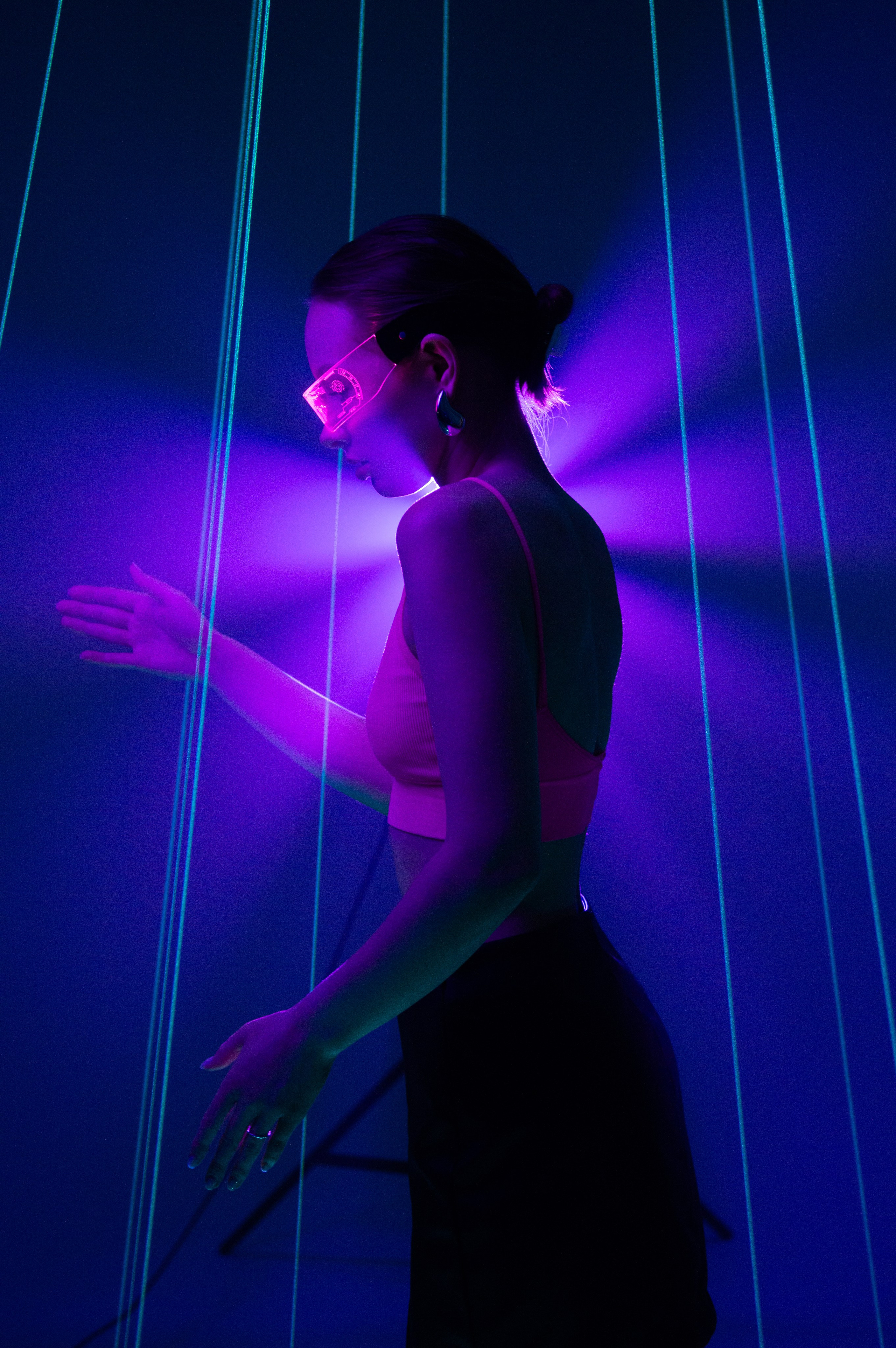 Съемка с лазером. Фотограф Мария N Екатеринбург