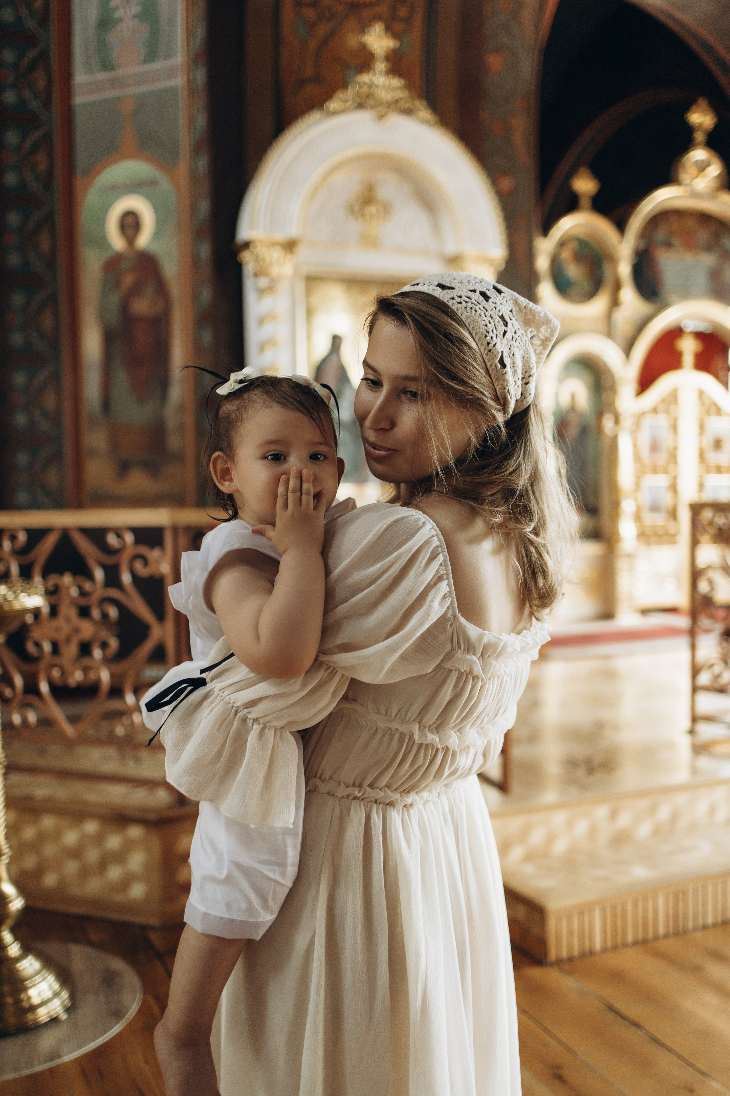 Крещение Стефании. Самый теплый фотограф в Краснодаре Рябоконь Ксения