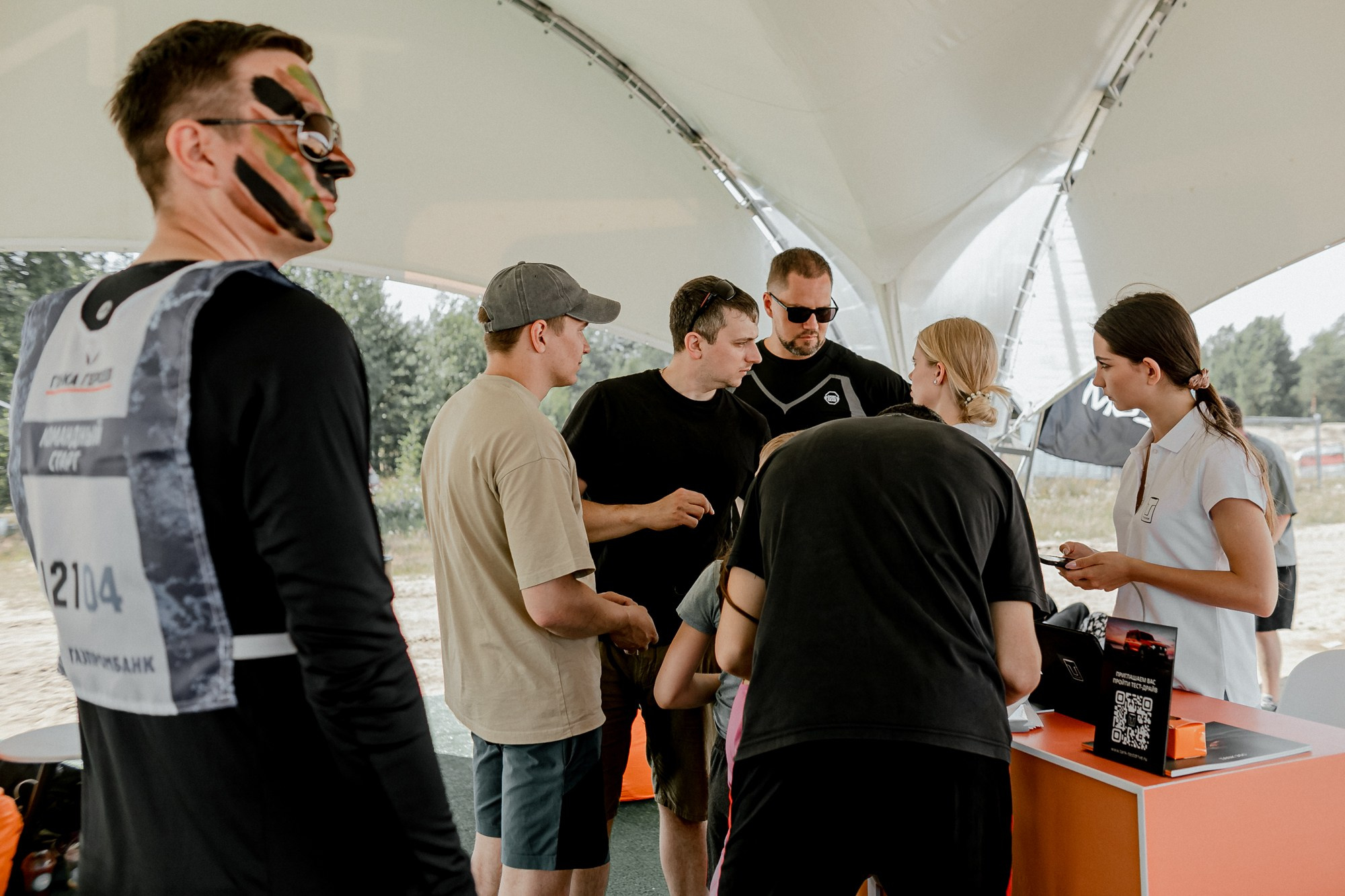 Тест-драйв TANK на Гонке Героев. Night2Day Санкт-Петербург