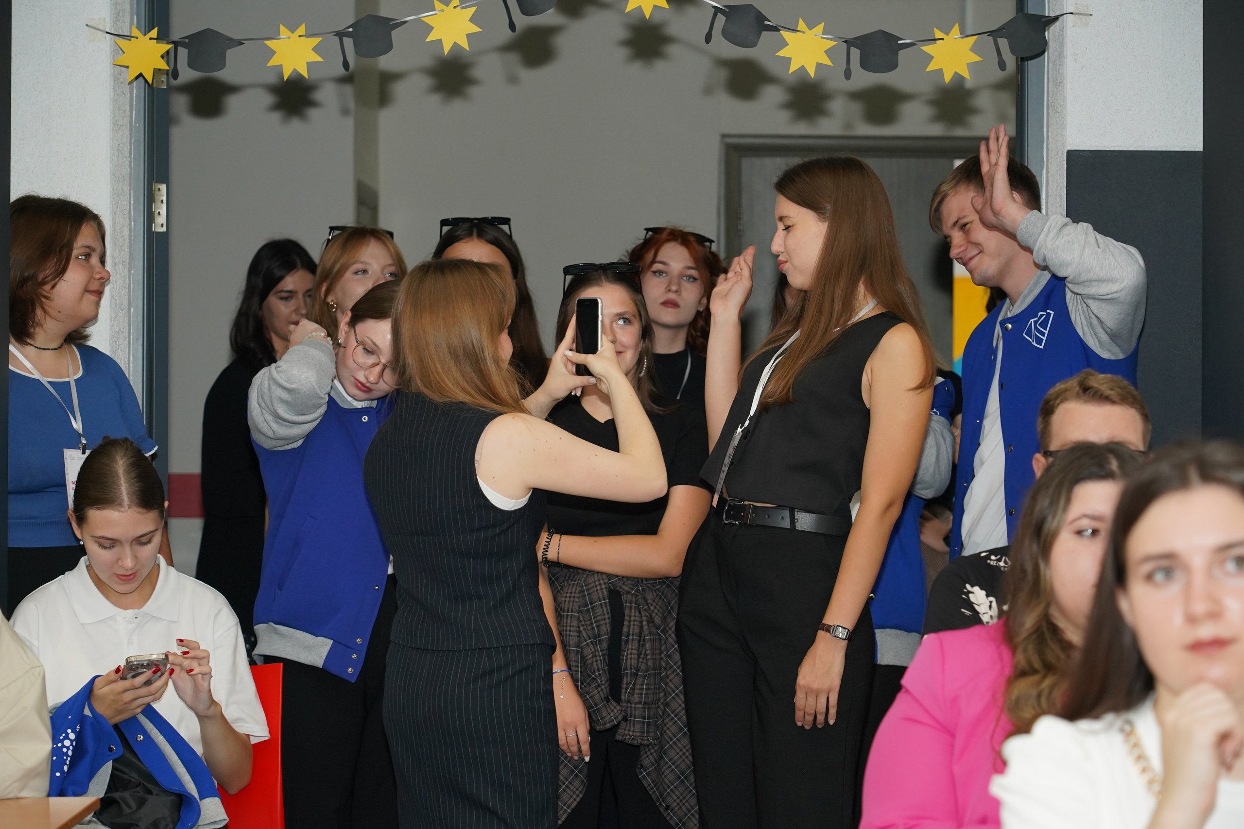 Съемка университетского мероприятия