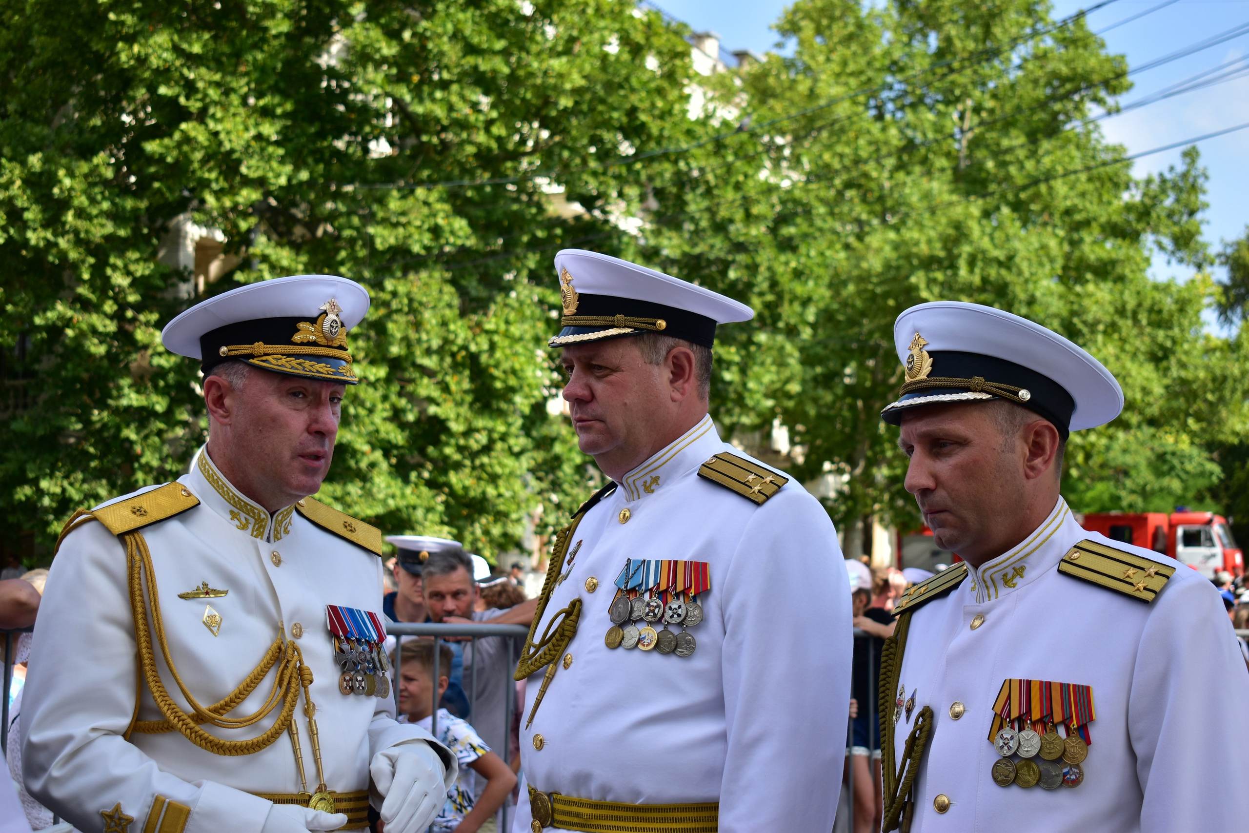 Парад ВМФ. Фотограф-ретушер в Крыму Юля Лобурец