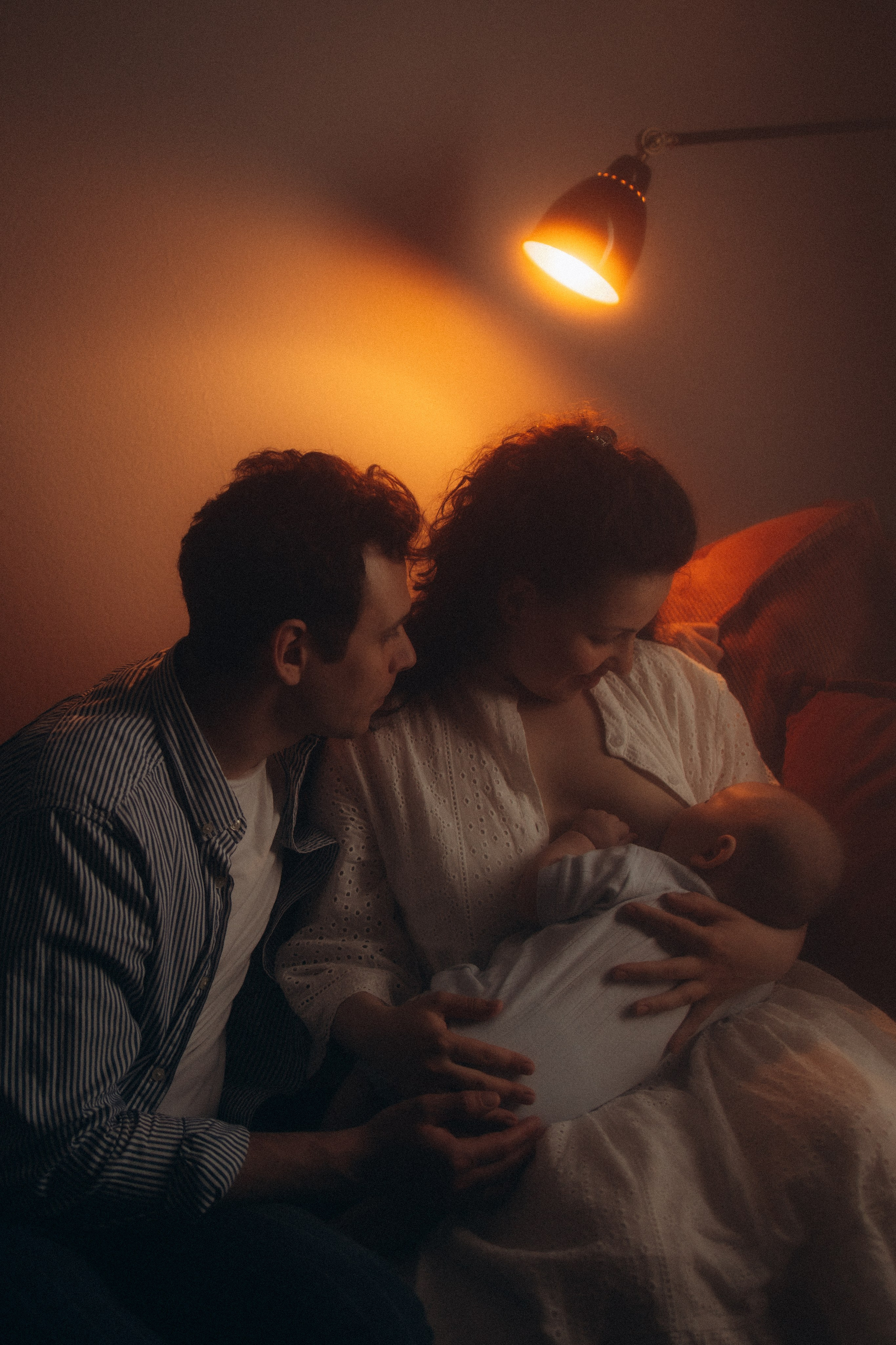 Семейная фотосессия с новорожденным. Семейный фотограф в Москве и Люберцах Юлия Гуськова