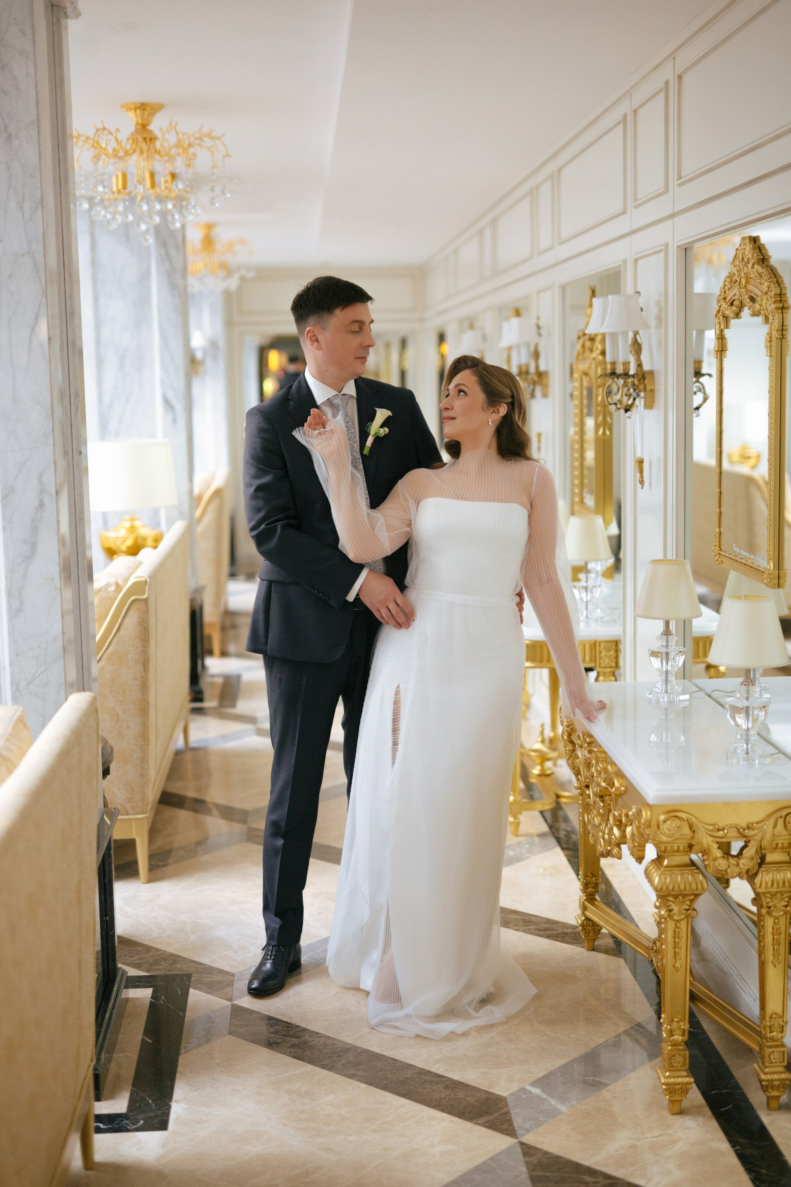 Свадьба в Пушкине. Tsar Palace. Портретный и репортажный фотограф в Санкт-Петербурге Елизавета Я