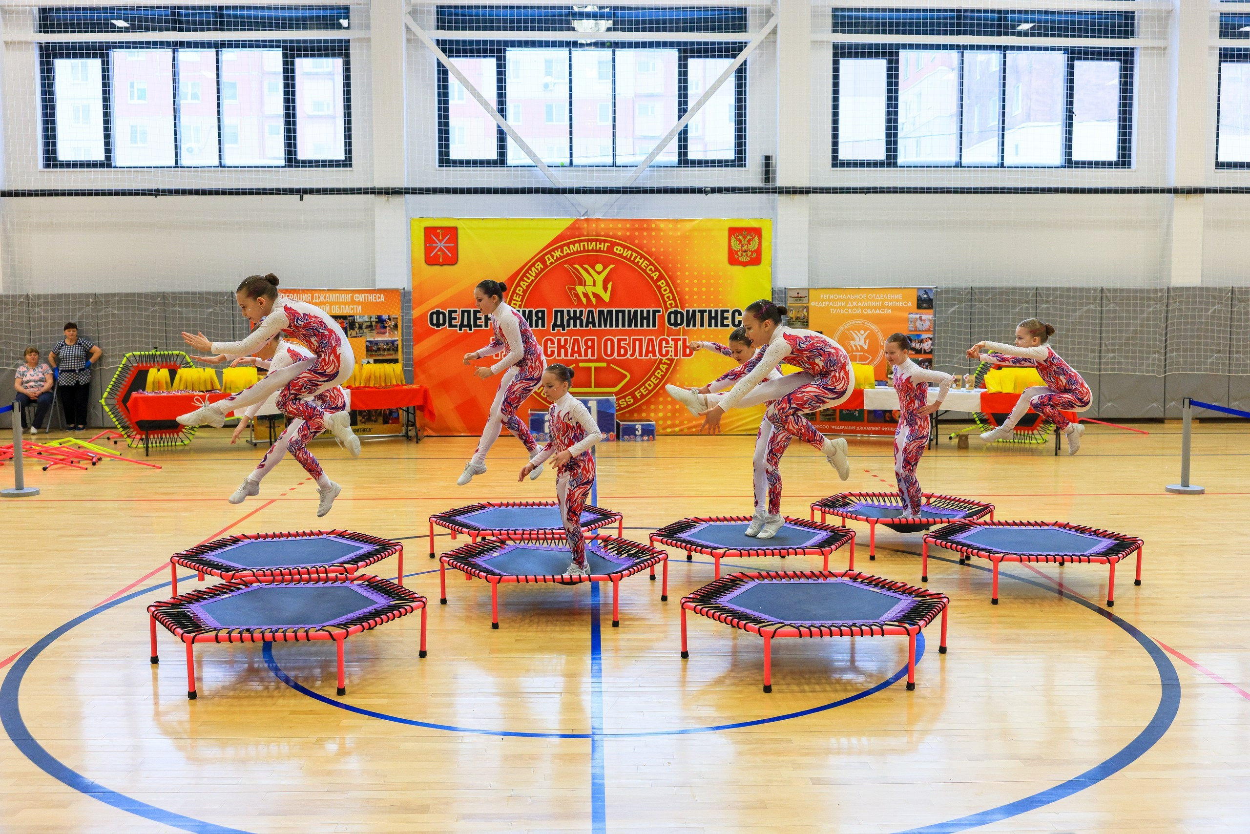 Фитнес Джампинг Соренования ЦФО. Фотограф в Туле Крупский АнДРей. Фотостудия «КАДР71» в Туле