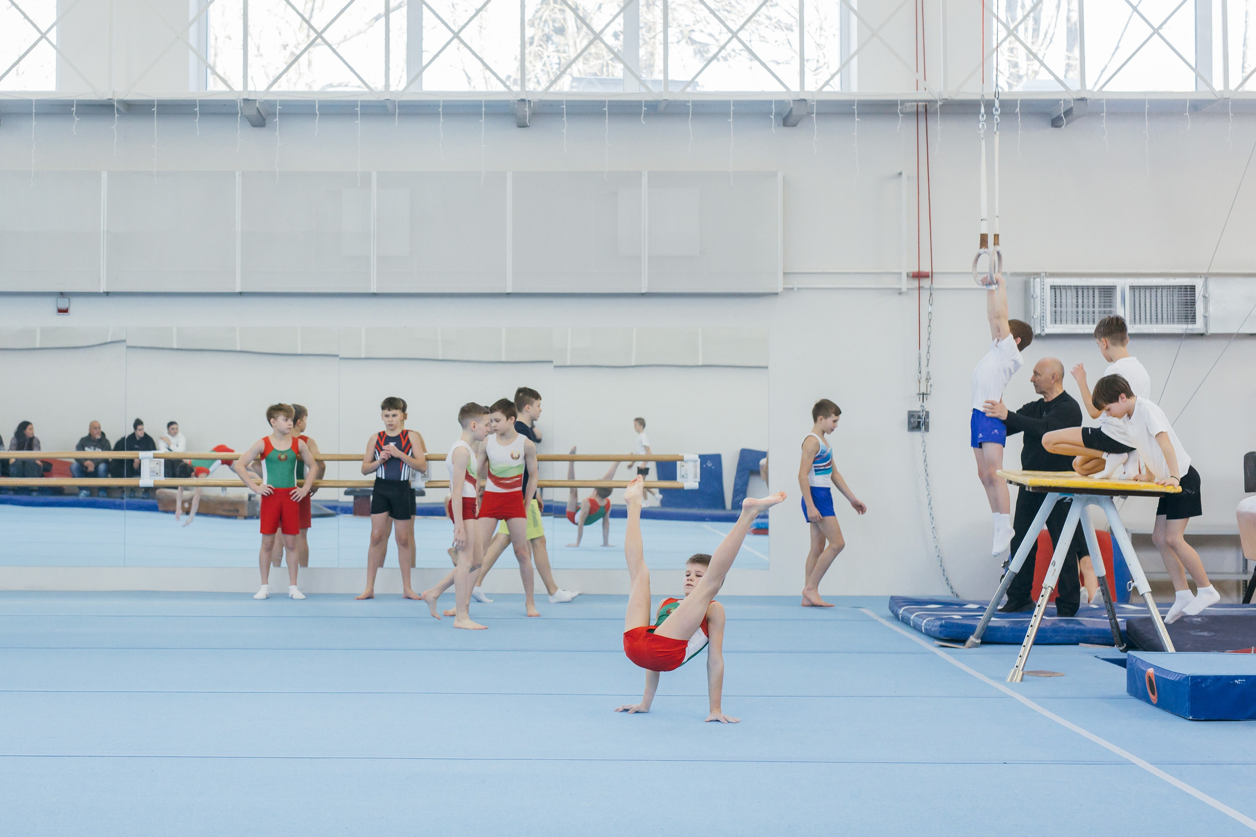 Съёмка для СДЮШОР по спортивной гимнастике. Портретный и семейный фотограф в Минске