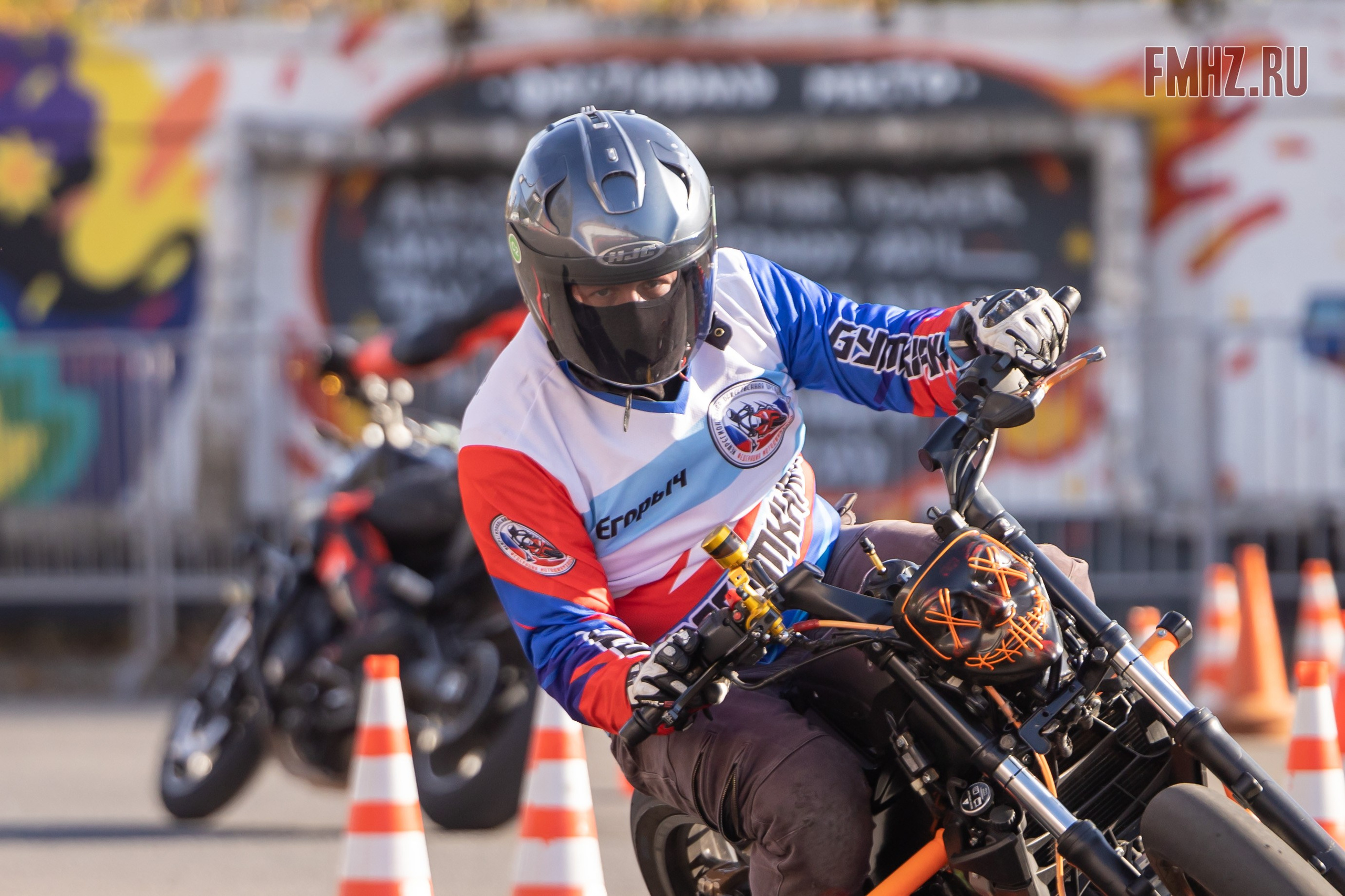 Соревнования по мотоджимхане на площадке Мосгортранс 15.09.2024. Фотограф Владимир Охрименко