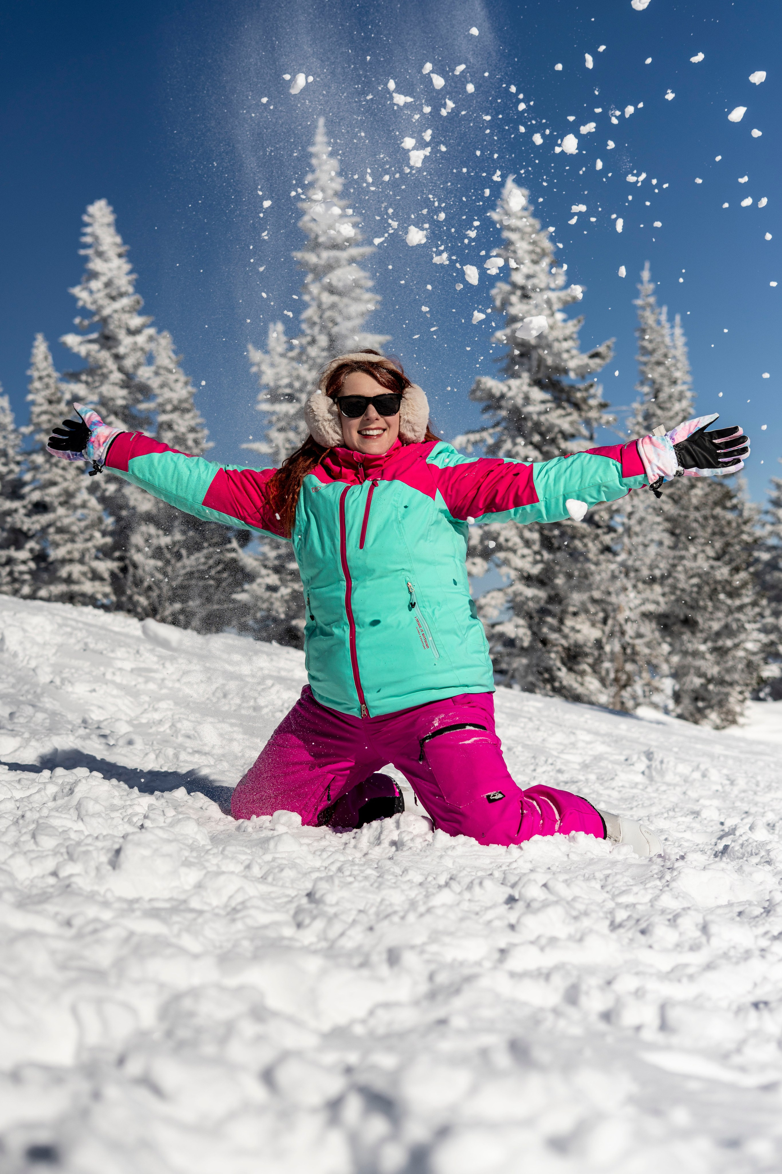 Фотосессия на вершине. Анастасия Паршукова — фотограф Шерегеш Новосибирск