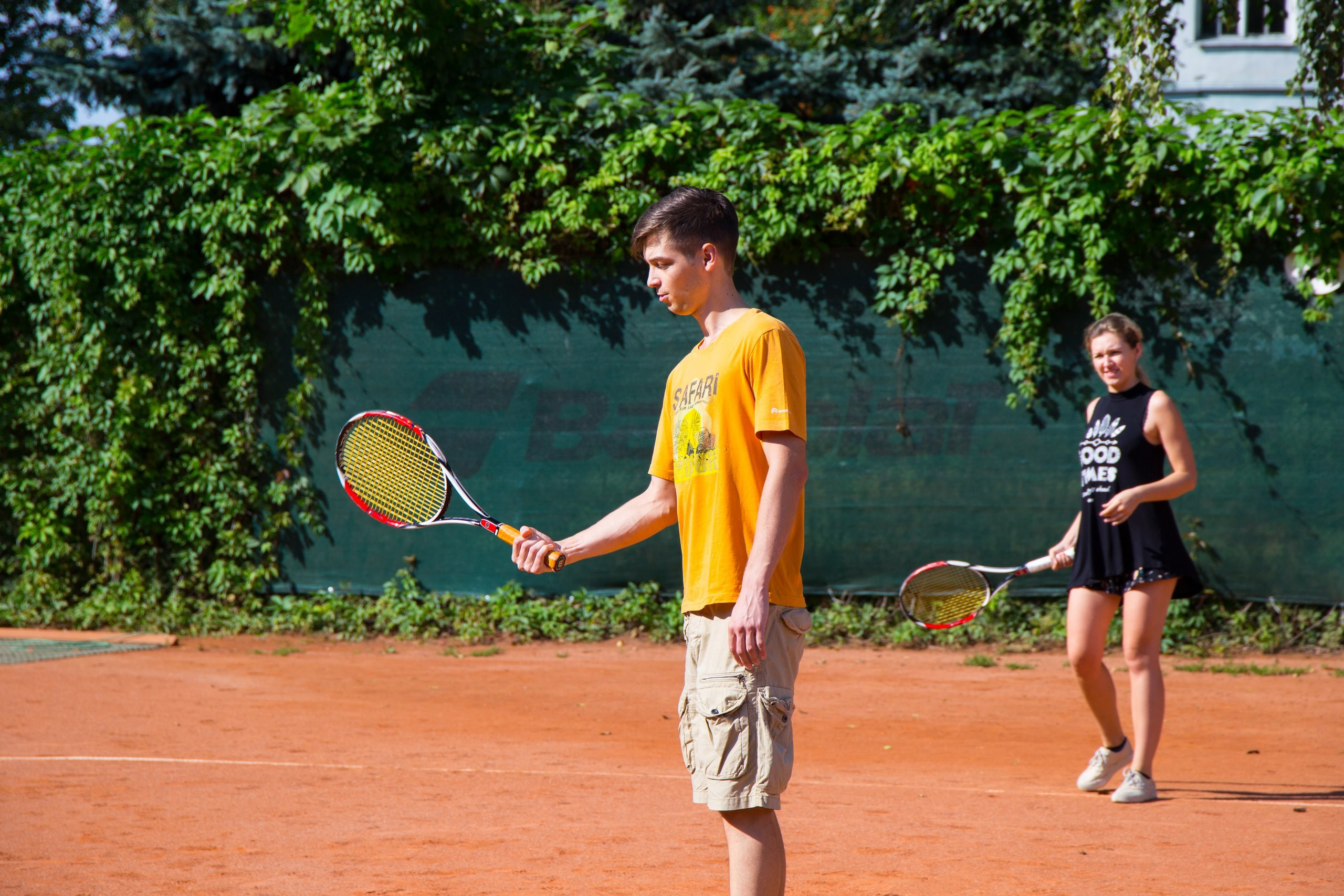 Мастер-класс по теннису | 21.08.2016. Галерея Фантим
