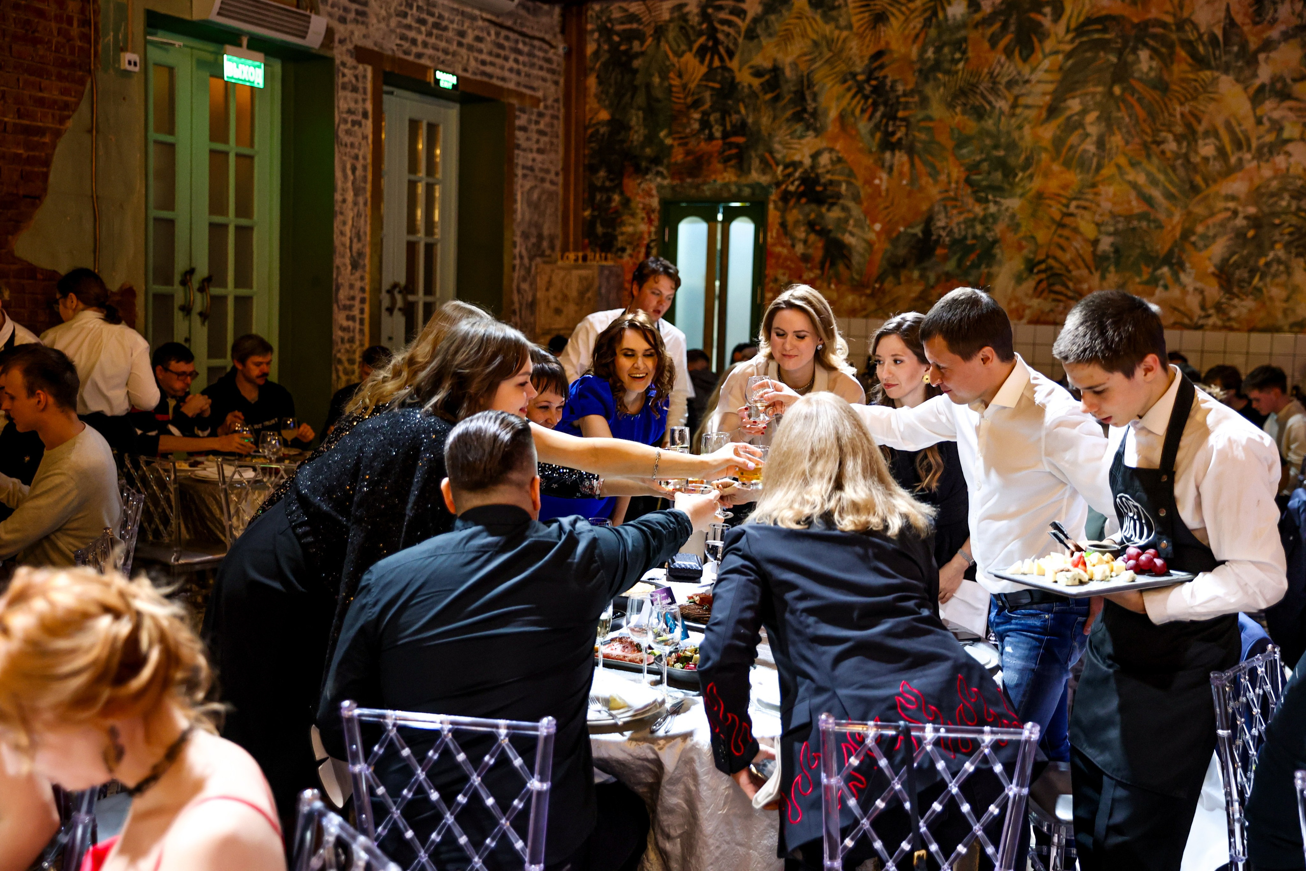 Фотосессия новогоднего корпоратива в городе Москва. Свадебный и портретный фотограф в Сочи