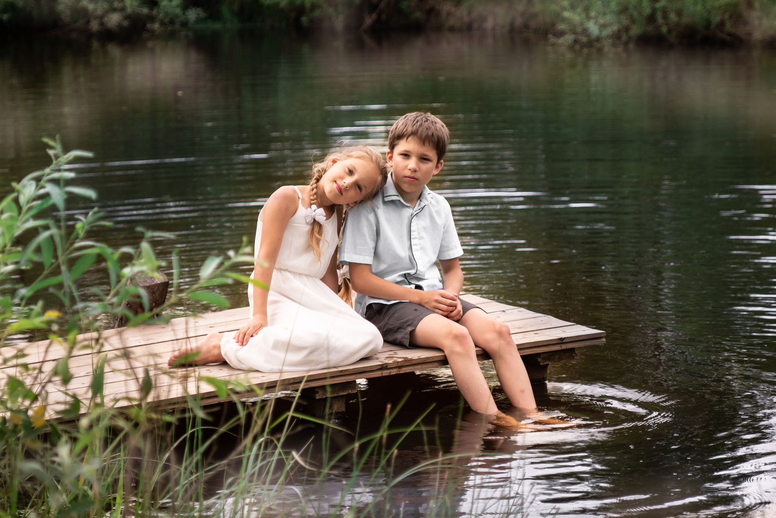 На природе. Семейный и детский фотограф в Москве Евгения Миронова