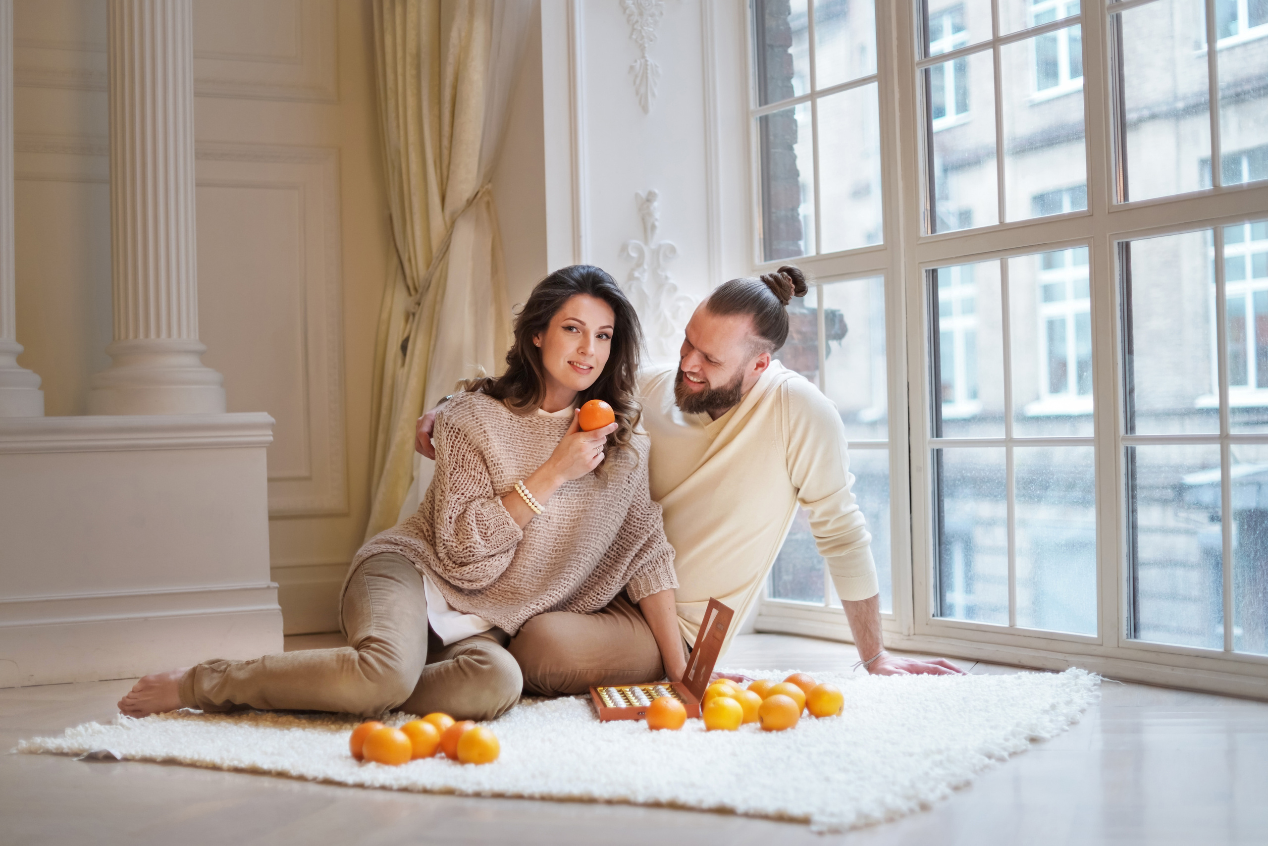 В фотостудии. Семейный и детский фотограф в Москве Евгения Миронова