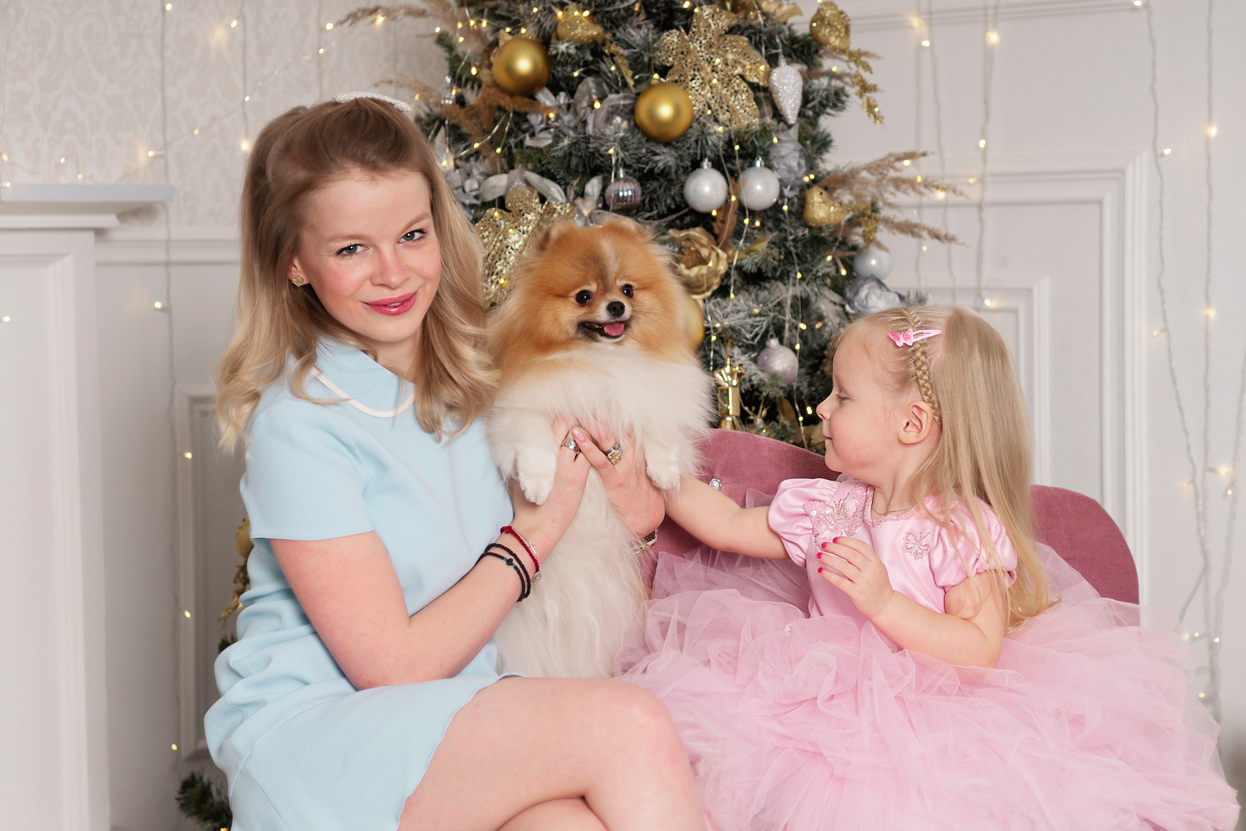 Новый год. Семейный и детский фотограф в Москве Евгения Миронова