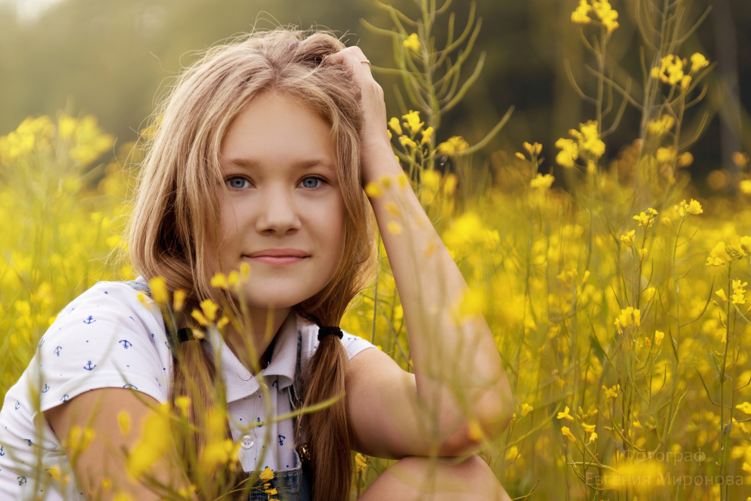 На природе. Семейный и детский фотограф в Москве Евгения Миронова