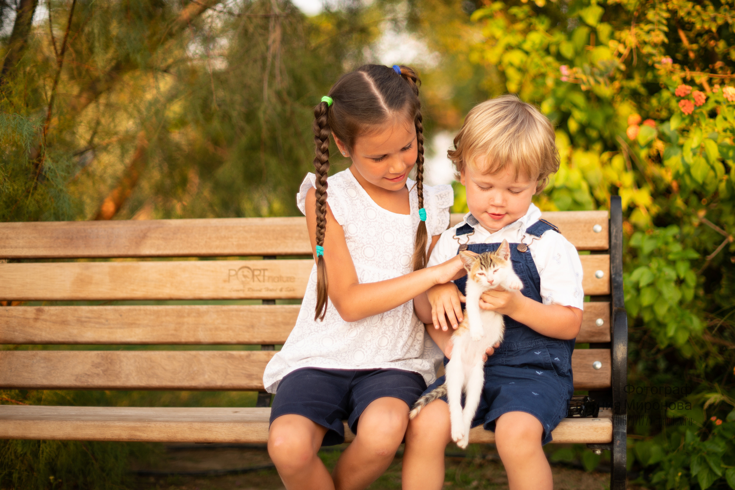 На природе. Семейный и детский фотограф в Москве Евгения Миронова