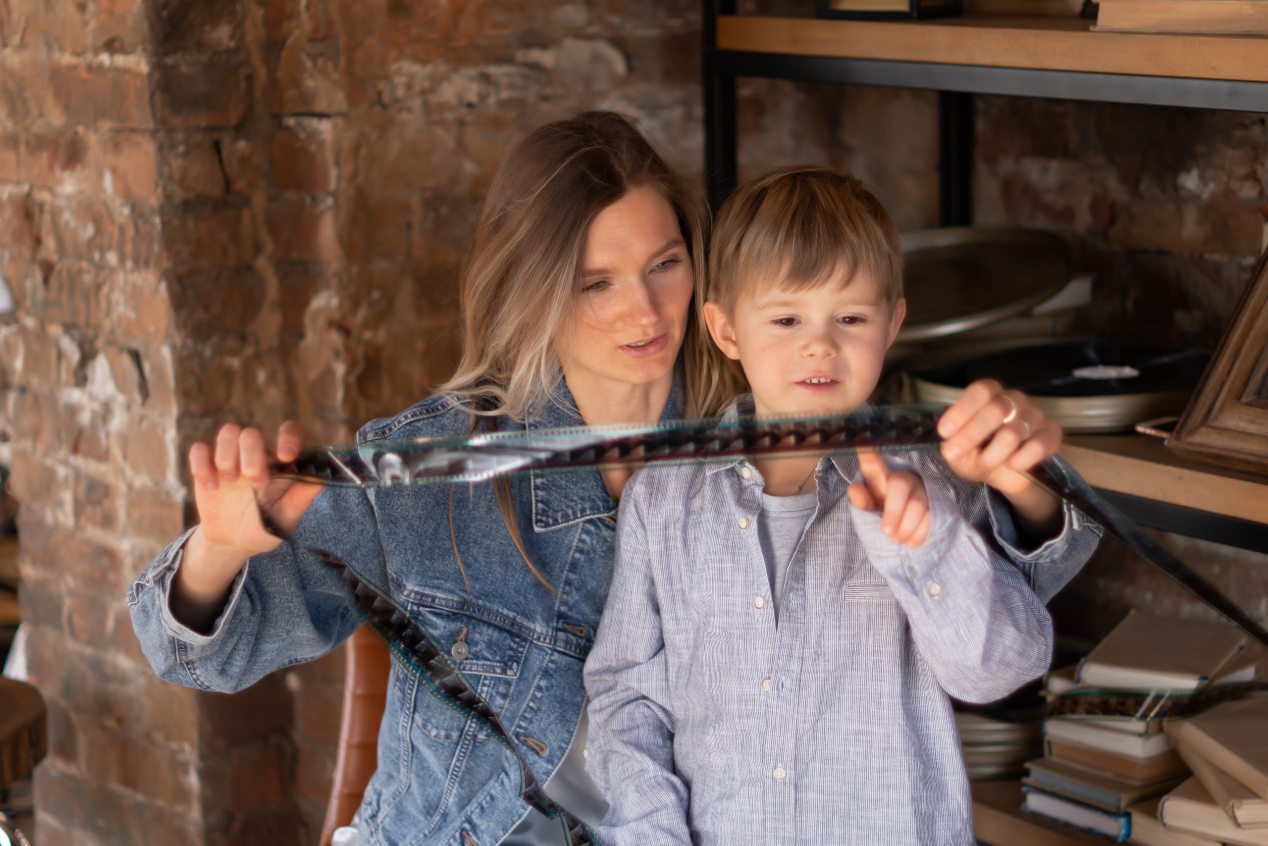 В фотостудии. Семейный и детский фотограф в Москве Евгения Миронова