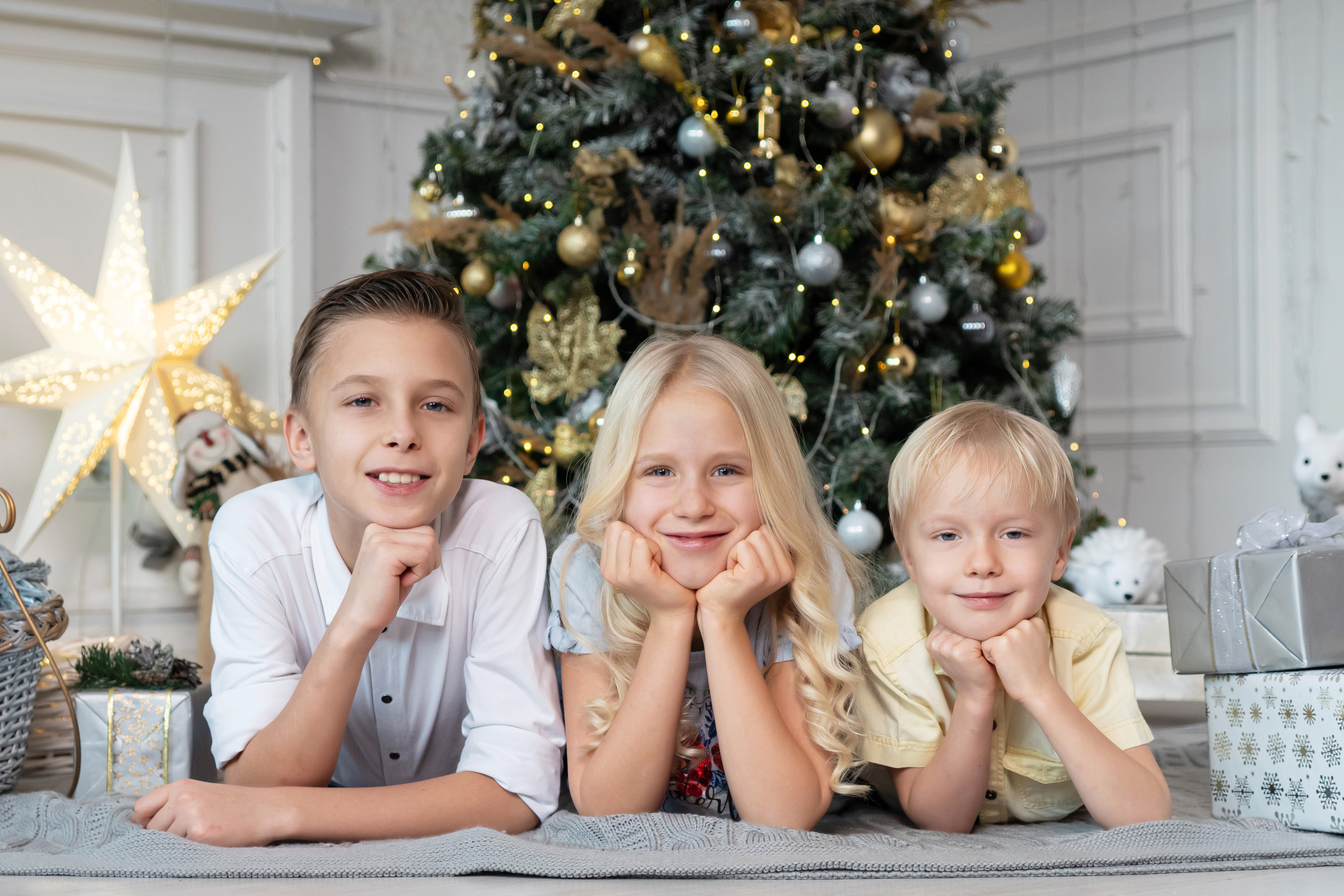 Новый год. Семейный и детский фотограф в Москве Евгения Миронова